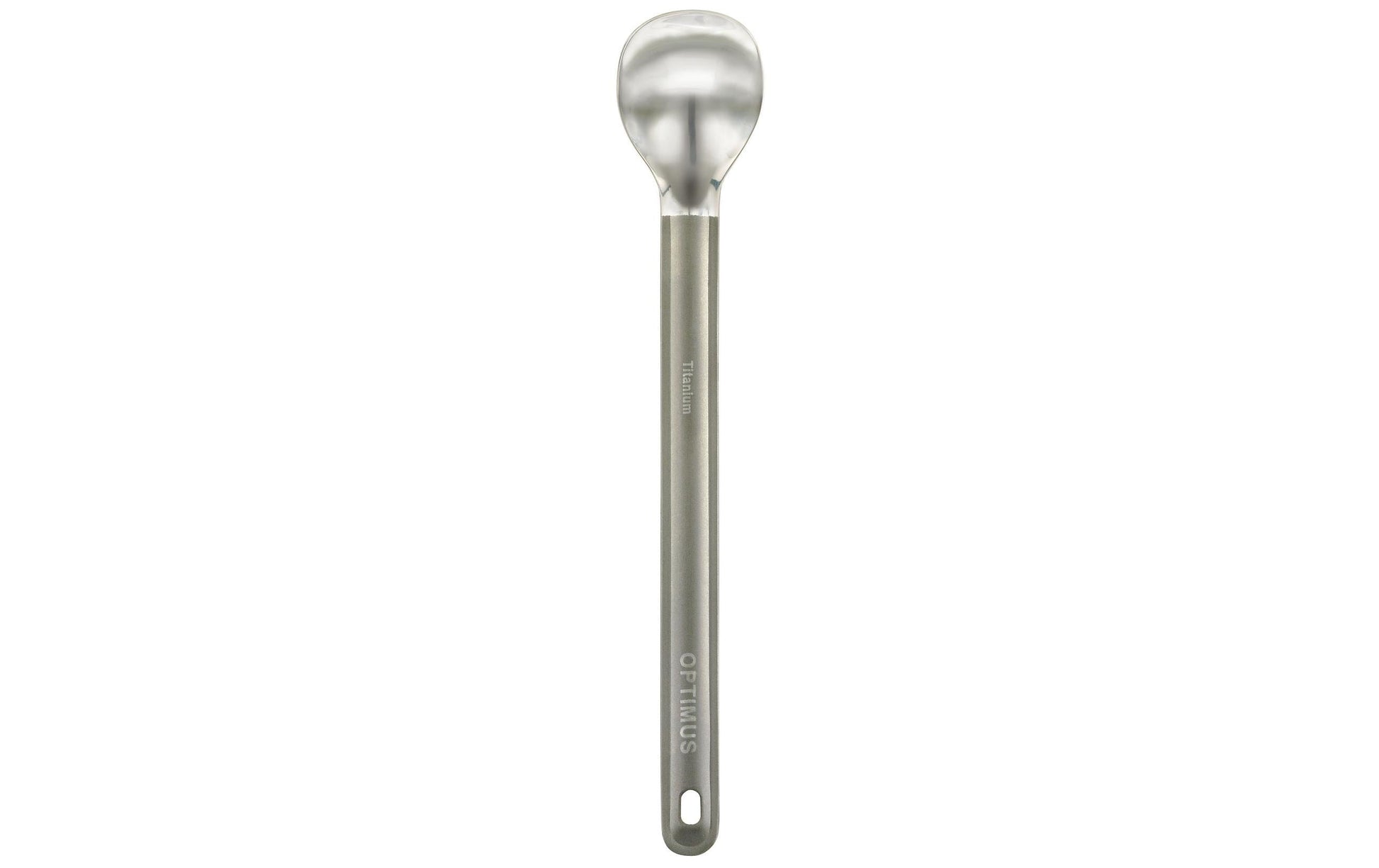Optimus Löffel – 21,5 cm, Titan, Silber, Softgrip-Griff