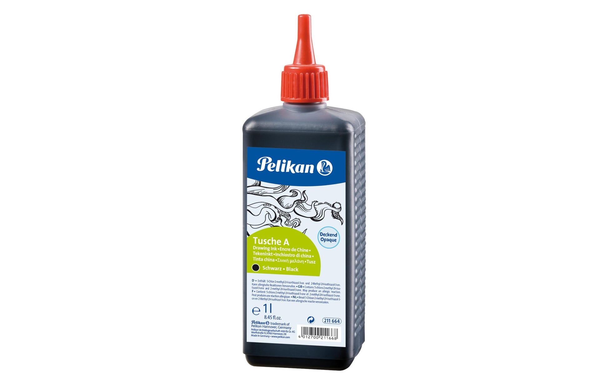 Pelikan Tusche – Schwarz, 1000 ml
