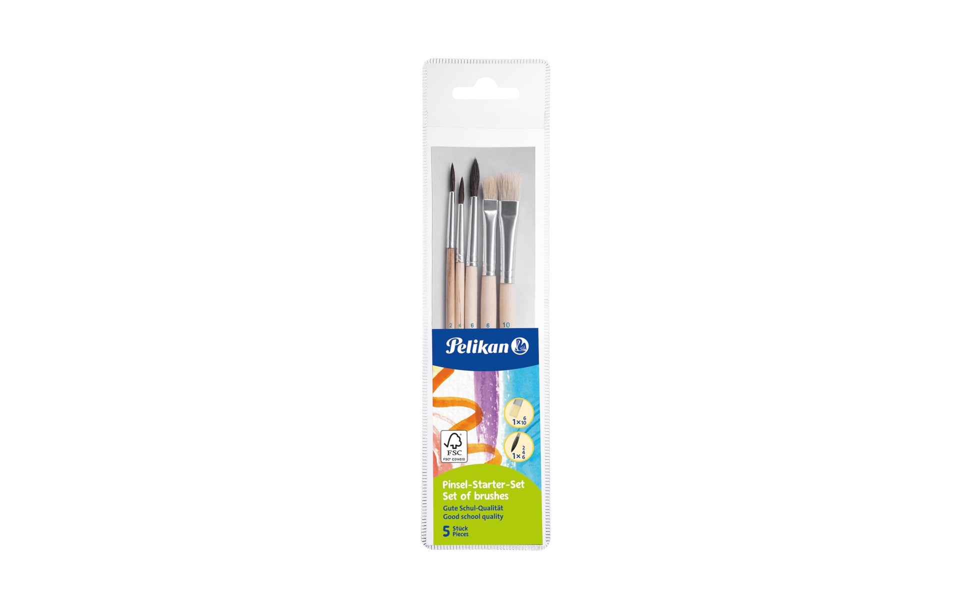 Pelikan Allzweckpinsel – 5er-Pack