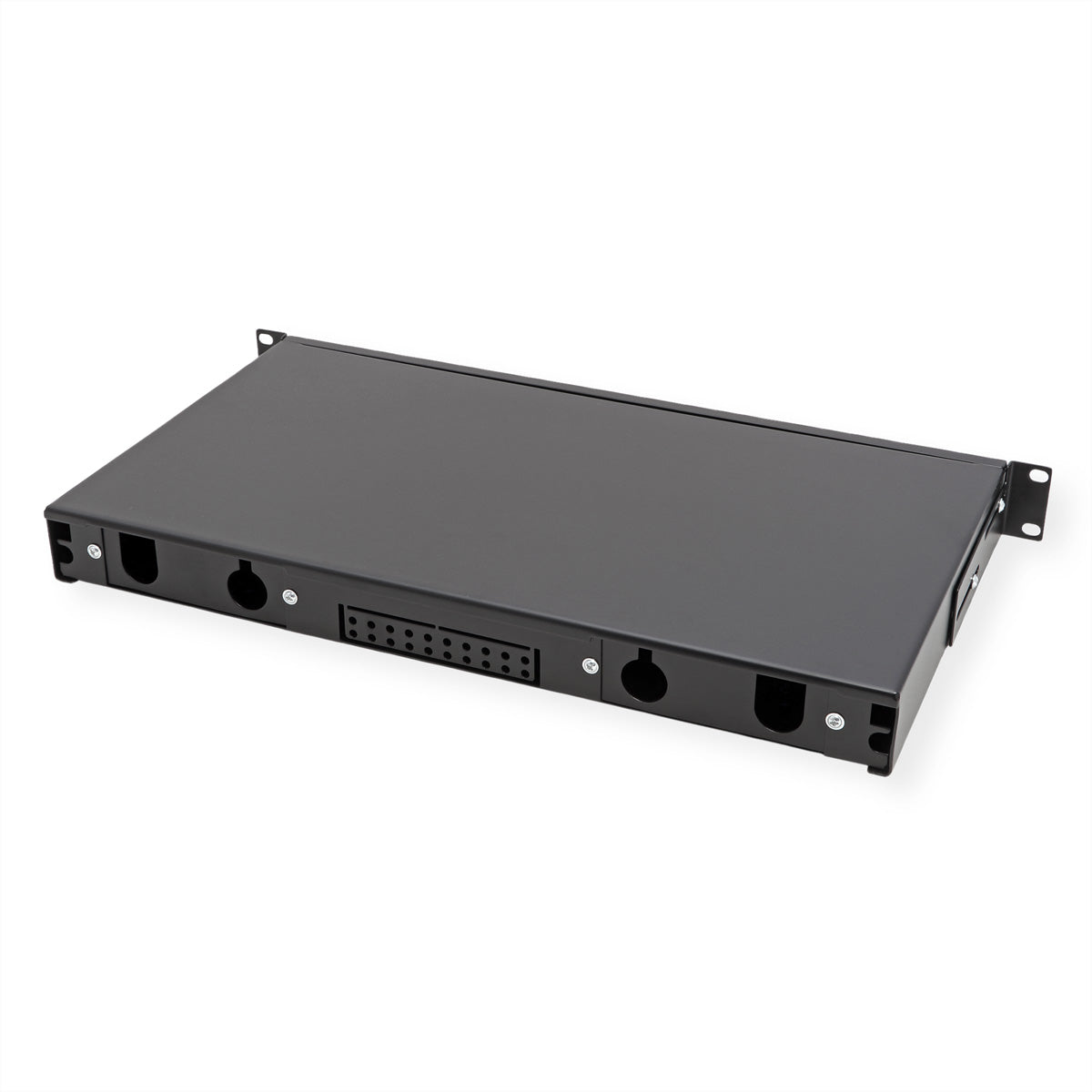 VALUE Patchpanel LWL – 24× LC/SC, 19", 1U, Schwarz