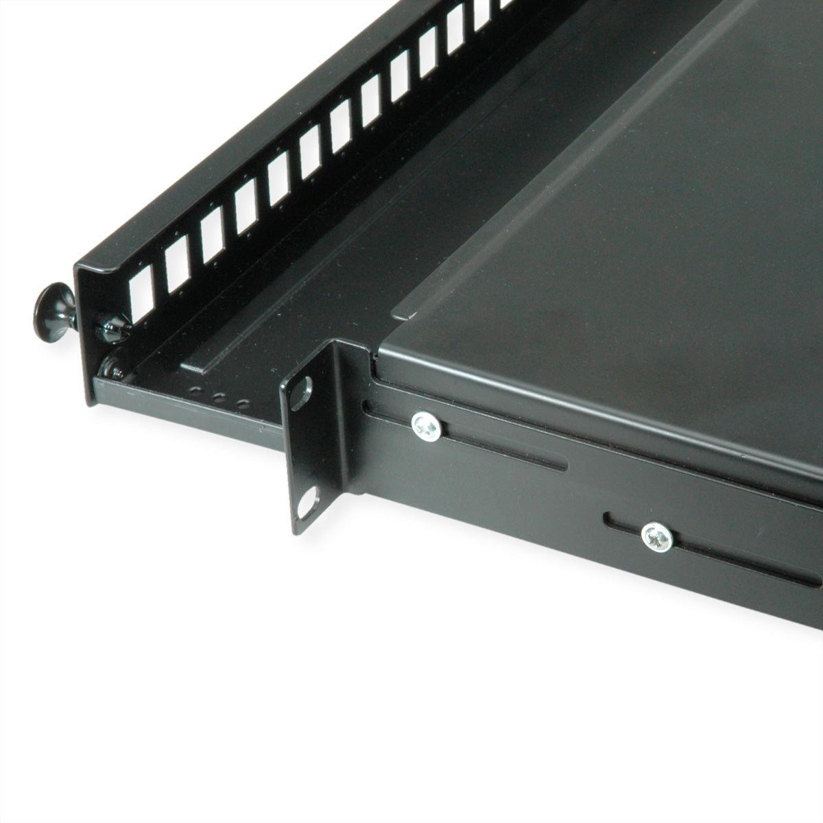 VALUE Patchpanel LWL – 24× LC/SC, 19", 1U, Schwarz