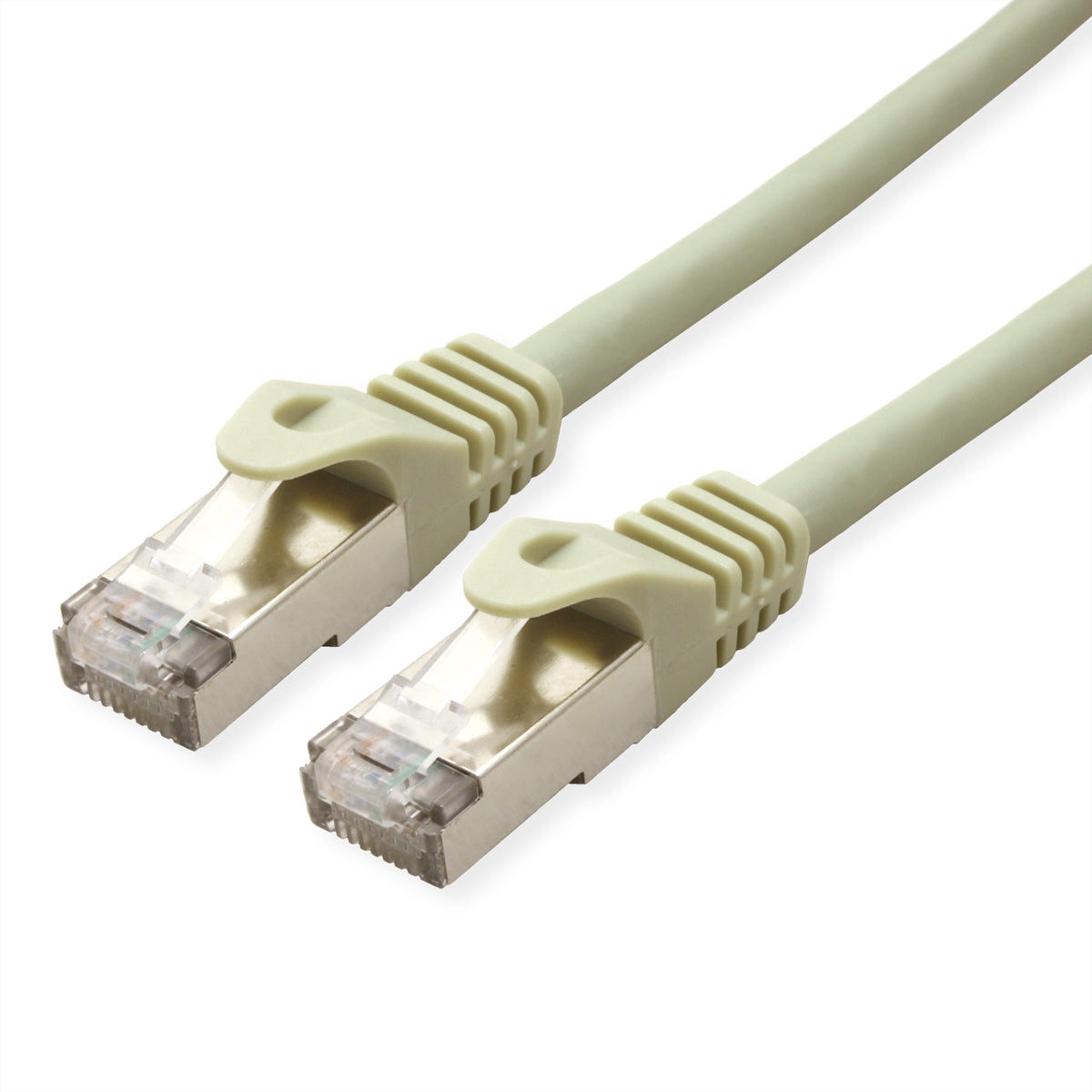 VALUE Cat6a Patchkabel – S/FTP (S‑STP), 30 m, Grau, LSZH, RJ‑45