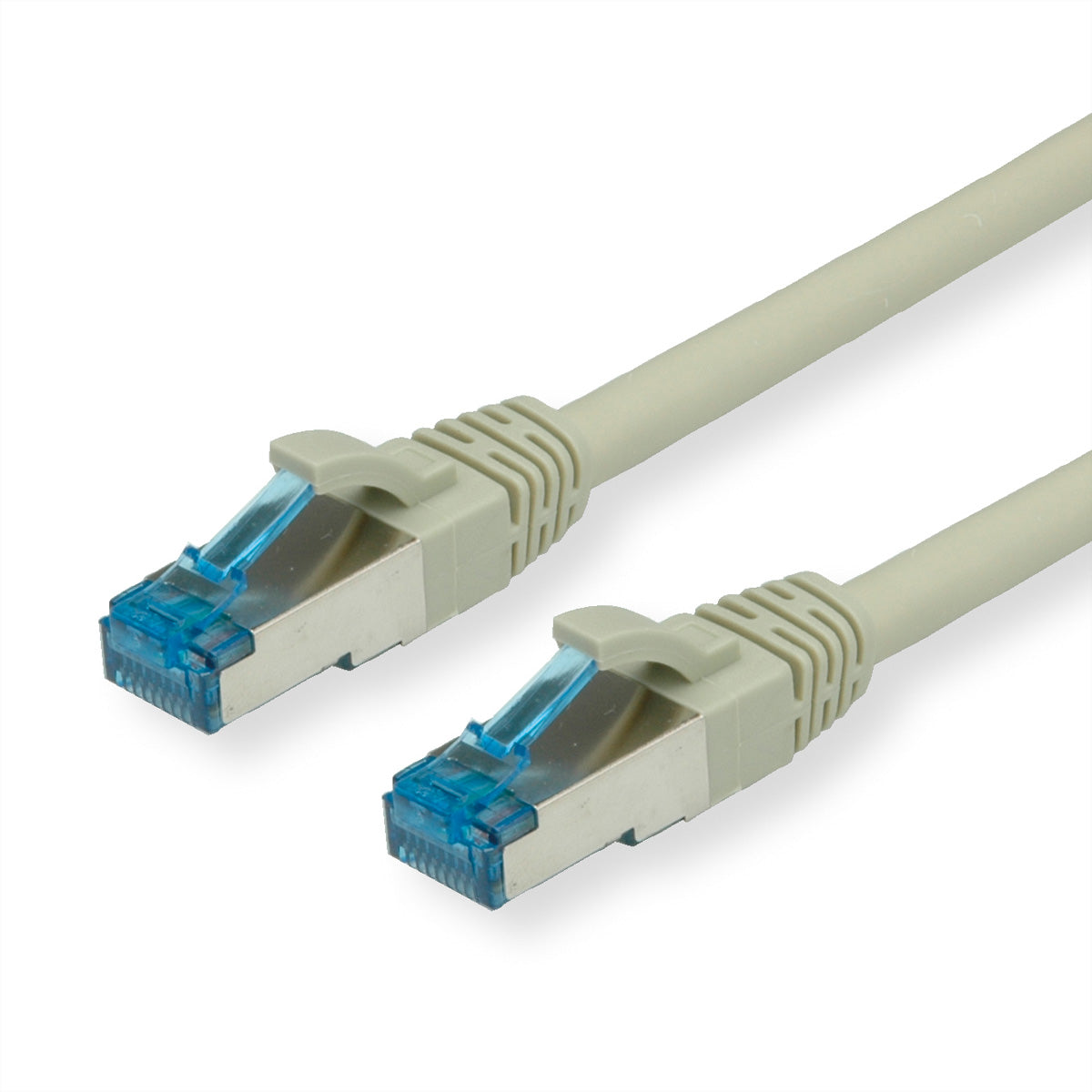 VALUE Patchkabel – Cat6A, S/FTP (PiMF), 10 m, grau, LSOH, RJ-45