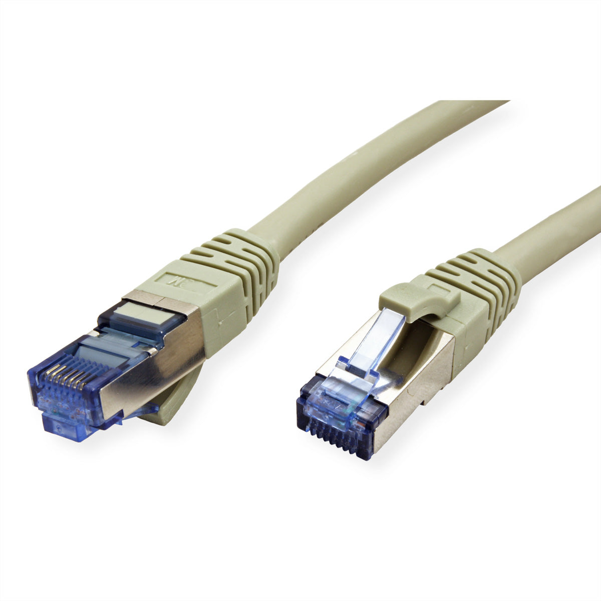 VALUE Patchkabel – Cat6A, S/FTP (PiMF), 10 m, grau, LSOH, RJ-45