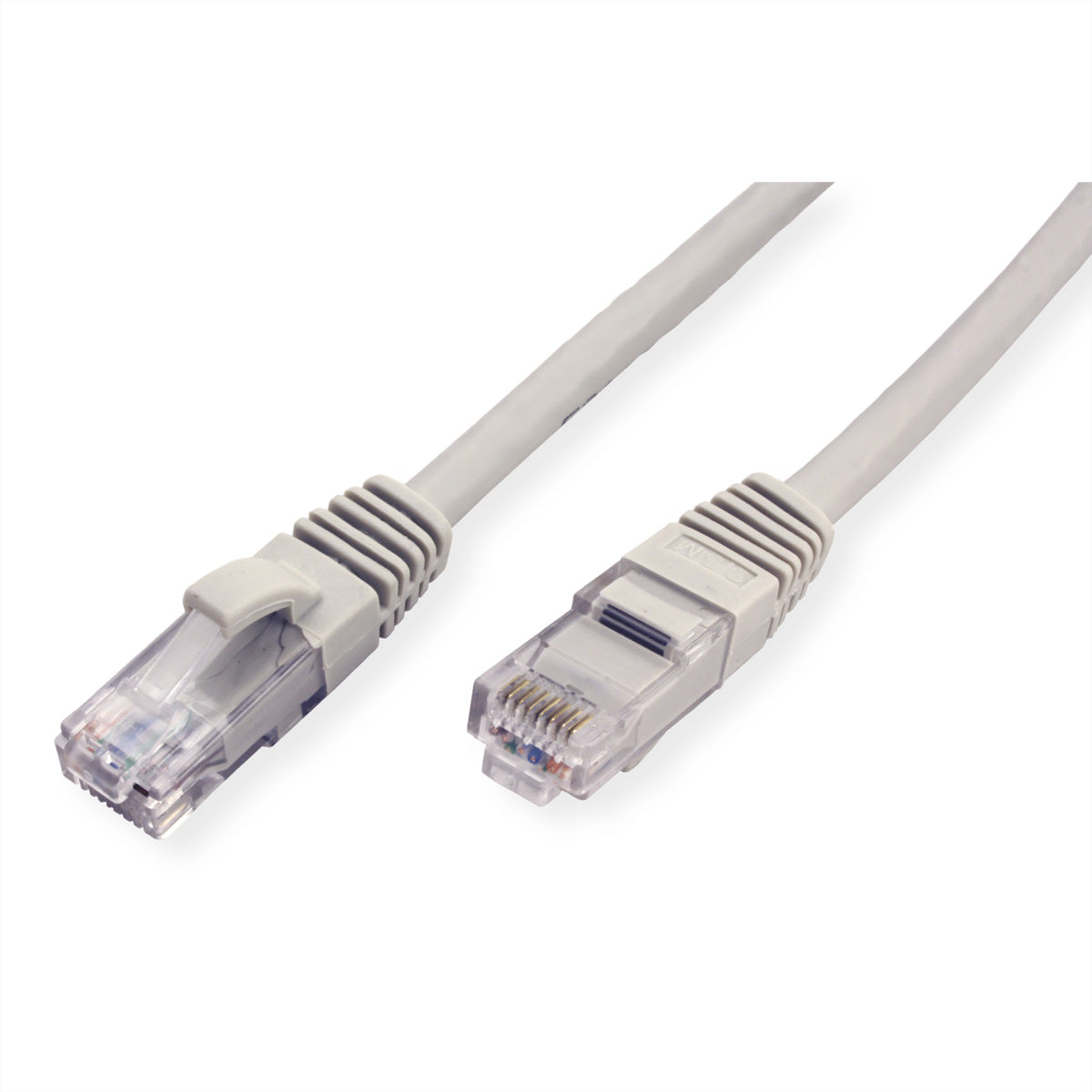 VALUE Patchkabel – Cat6A U/UTP, 10 m, Grau, RJ-45