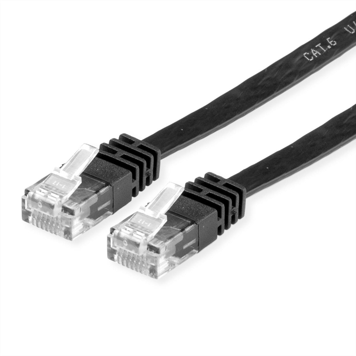 VALUE Patchkabel – Cat6 U/FTP (STP), 0,5 m, Schwarz, RJ-45