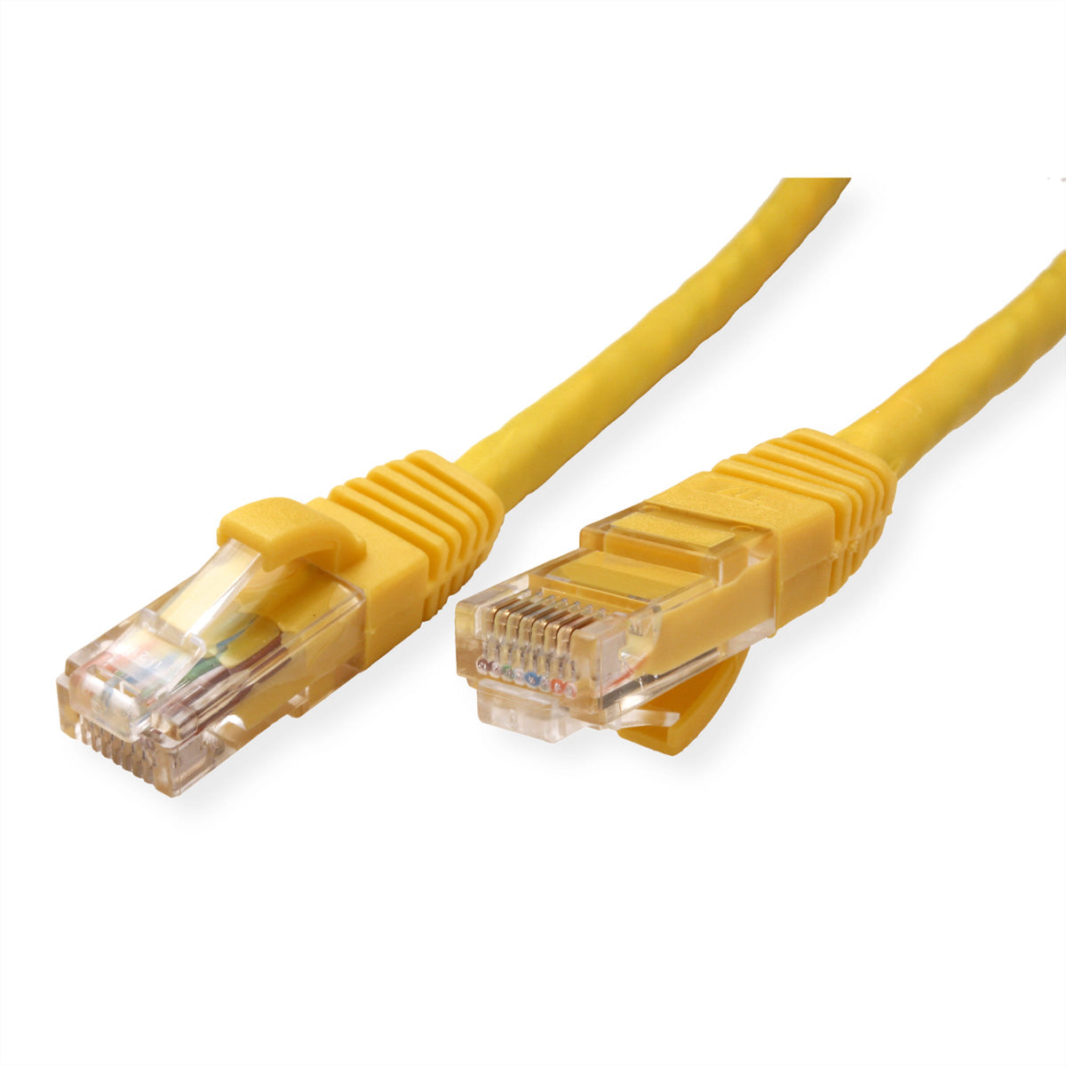 VALUE Patchkabel – Cat6 UTP, 10 m, Gelb, LSOH, RJ-45