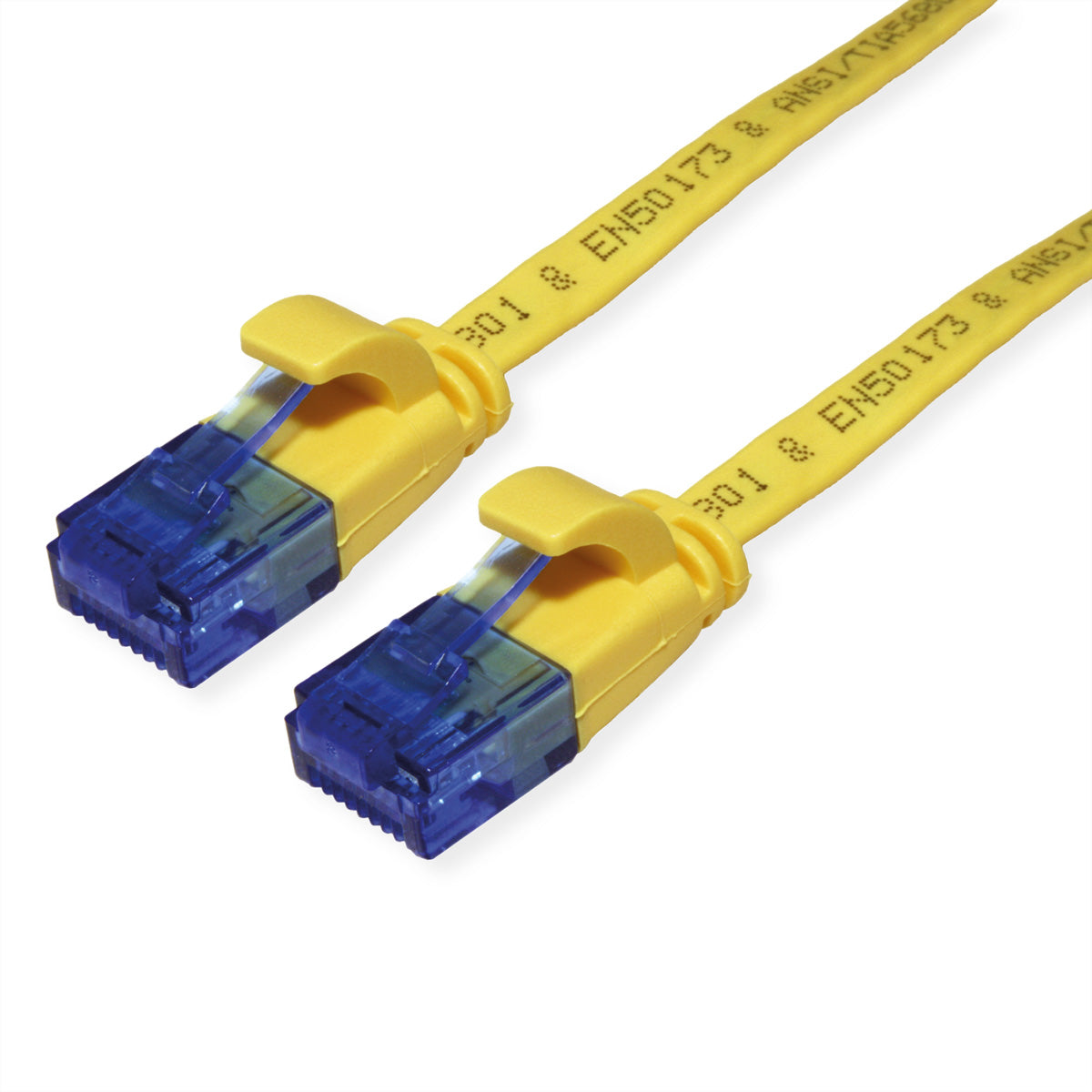 VALUE 21.99.2030 Patchkabel – Cat6a U/UTP, 0,5 m, Gelb, RJ-45