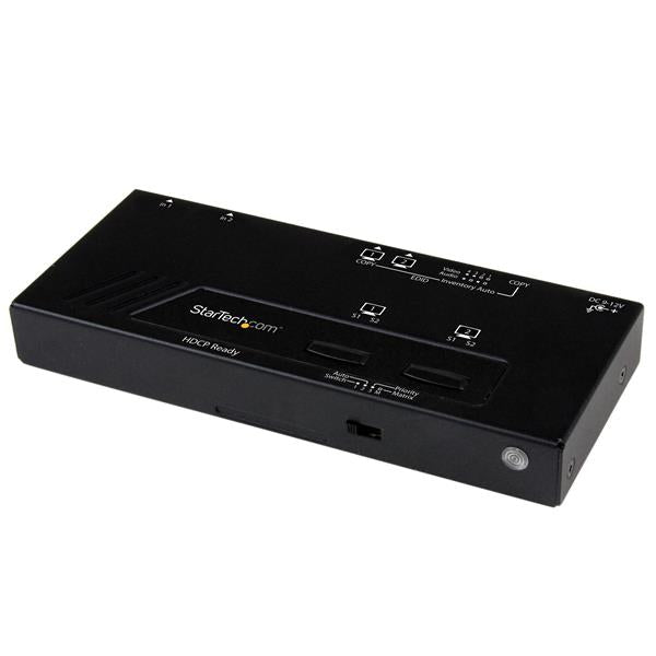 StarTech.com HDMI-Matrix, 2×2, HDMI, Auto-Switch