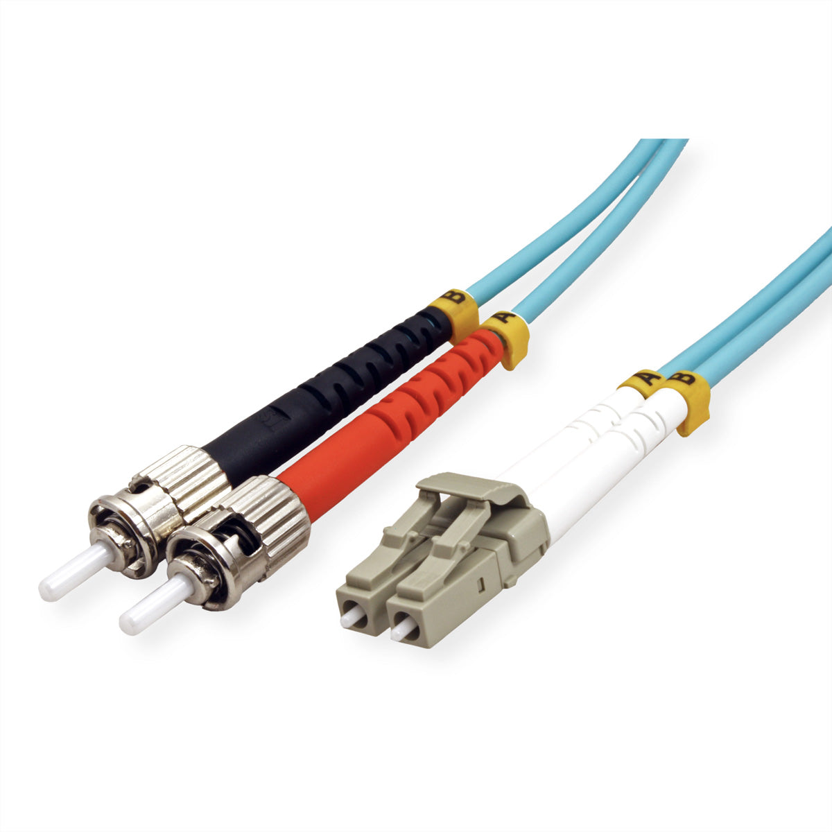 VALUE LWL-Patchkabel – LC–ST, Multi-Mode 50/125 µm OM3, 3 m