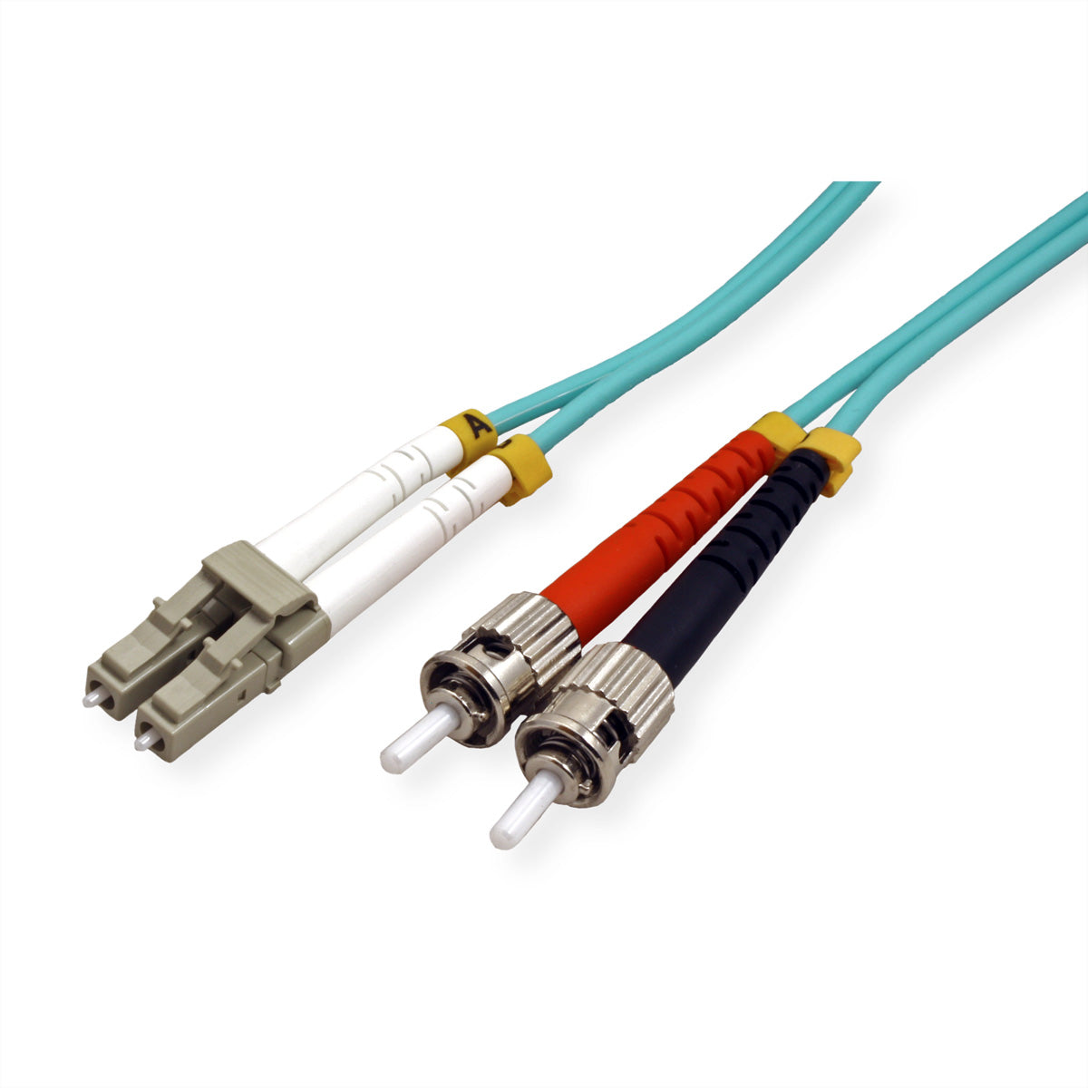 VALUE LWL-Patchkabel – LC–ST, Multi-Mode 50/125 µm OM3, 3 m