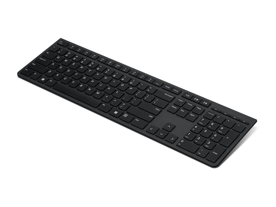 Lenovo Tastatur – Schere – Bluetooth & 2,4 GHz – AZERTY (FR) – Grau