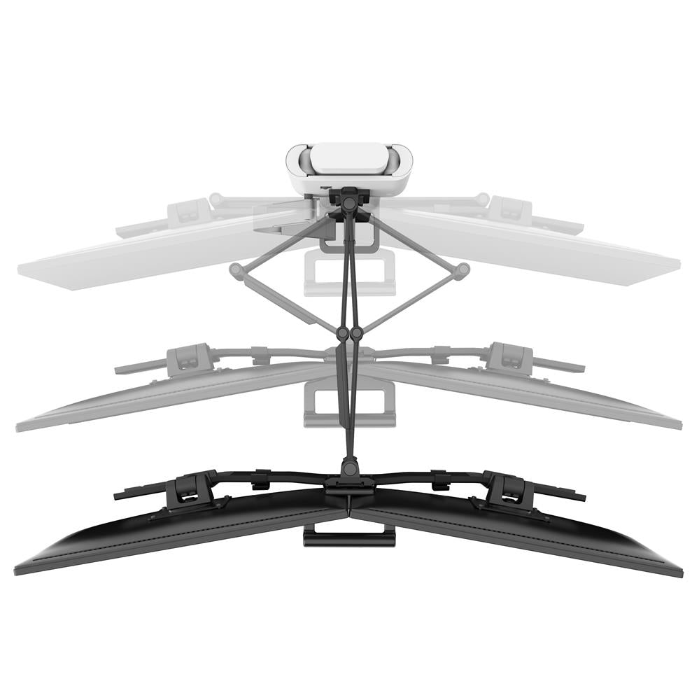 Ergotron TRACE – Monitorarm, Dual, Tischklemme, Weiss