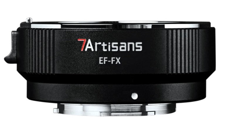 7Artisans EF-FX Autofokus-Adapter – für Canon EF-Objektive an Fujifilm FX-Kameras – Schwarz