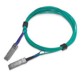 Nvidia LWL-Patchkabel – QSFP–QSFP, 100 Gbit/s, 20 m, LSZH, Blau