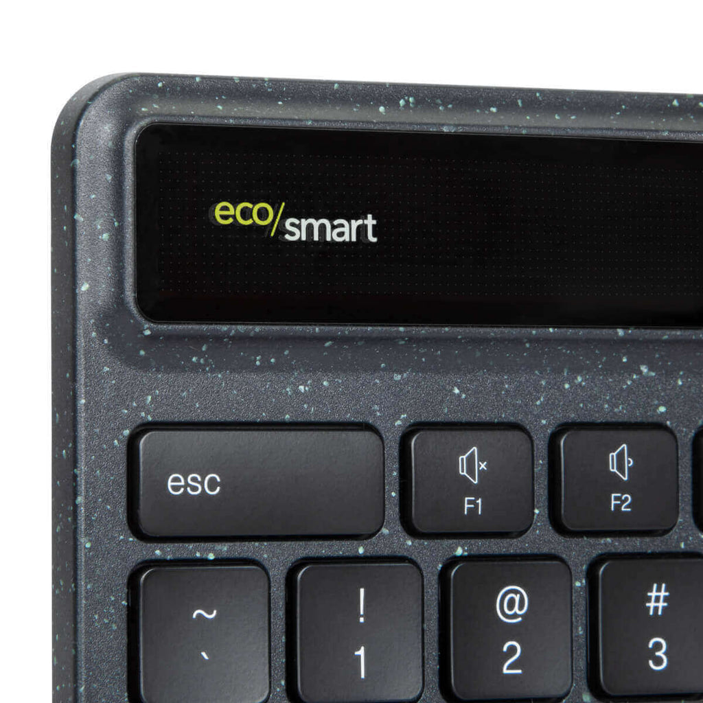 Targus EcoSmart Energy Harvesting – Tastatur – Schere – Bluetooth & 2,4 GHz – QWERTY (ES) – Schwarz