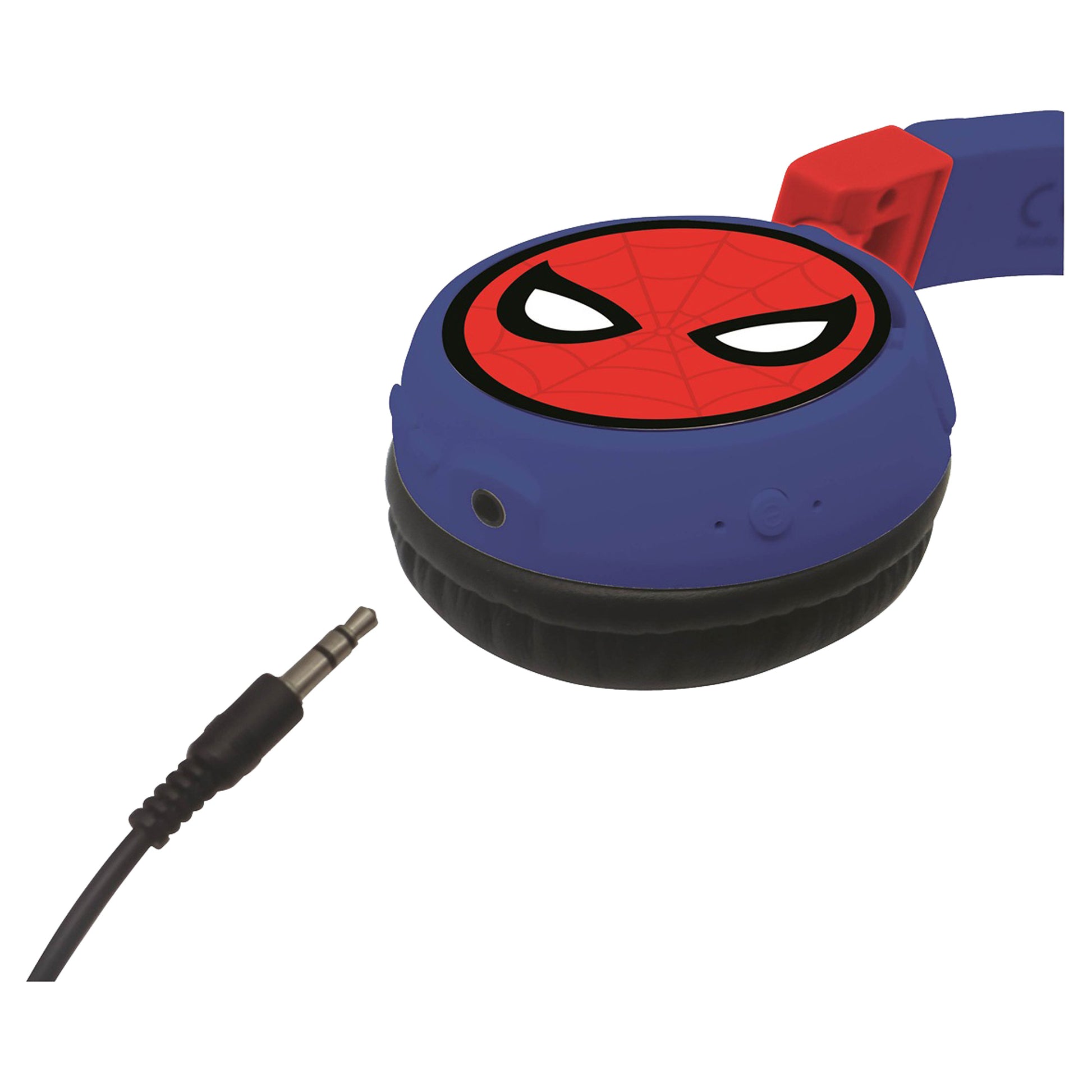 Lexibook HPBT010SP Spider-Man Kinderkopfhörer – On-Ear, Stereo, Kabel + BT, 85 dB Lautstärke-Limit, Blau