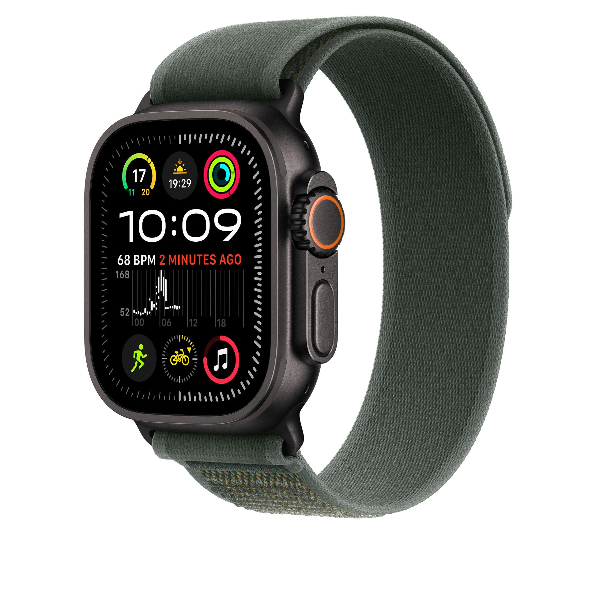 Apple Trail Loop S/M – Grün, für Apple Watch