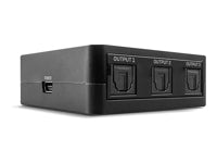 Lindy Optischer Audio-Splitter, 3-Port, TOSLINK