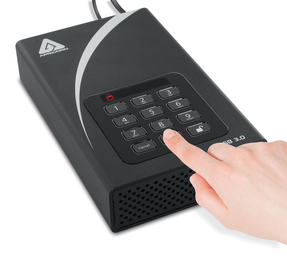 Apricorn Aegis Vorhängeschloss DT Secure – für HDD, USB 3.2 Gen 1