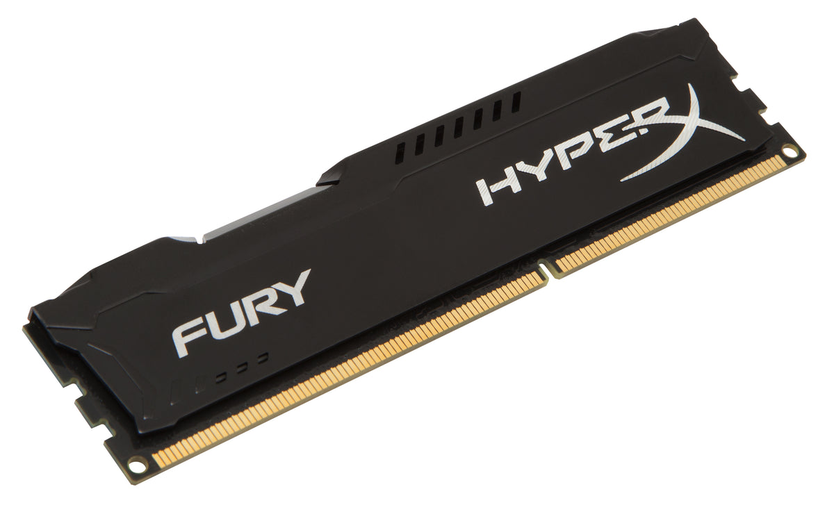 Kingston Technology HyperX FURY – Arbeitsspeicher – 16 GB (2×8 GB), DDR3 1866 MHz CL10, 240‑pin DIMM, Schwarz