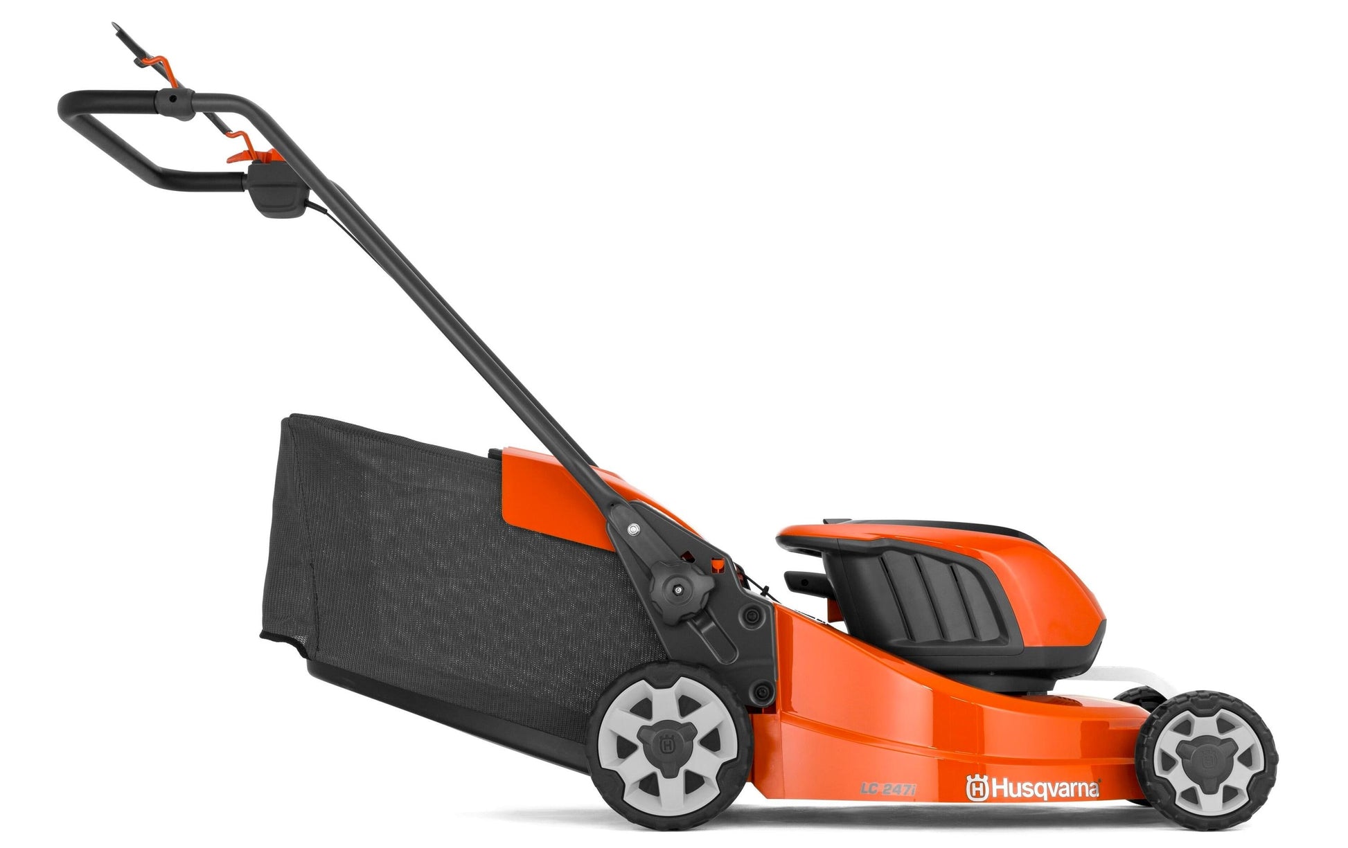 Husqvarna Akku-Rasenmäher LC 247i – Schnittbreite 47 cm, Fangvolumen 55 l, klappbar