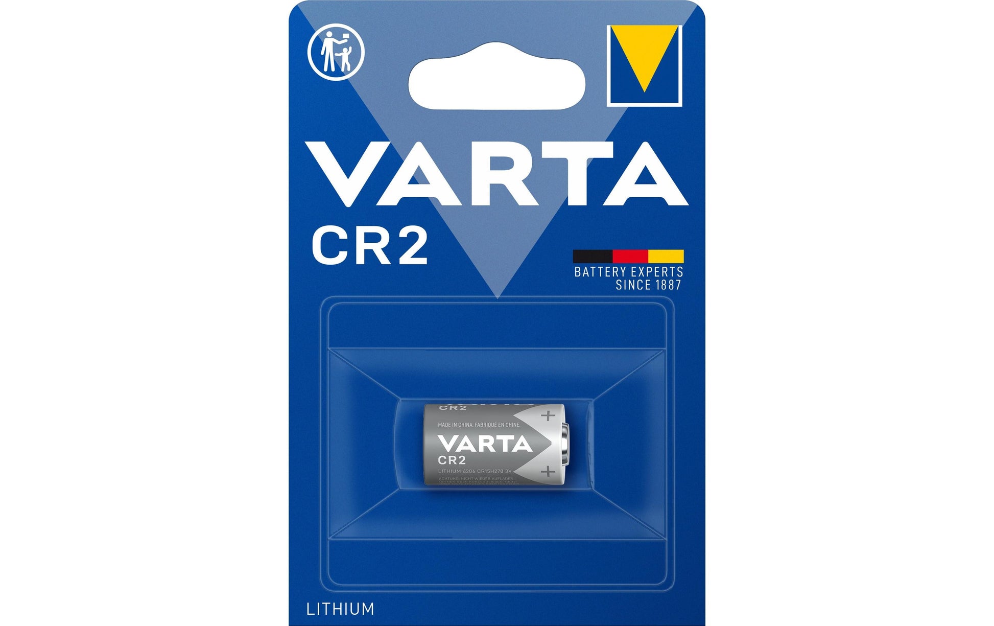 Varta CR2 Batterie, Lithium, 3 V – 1 Stk.