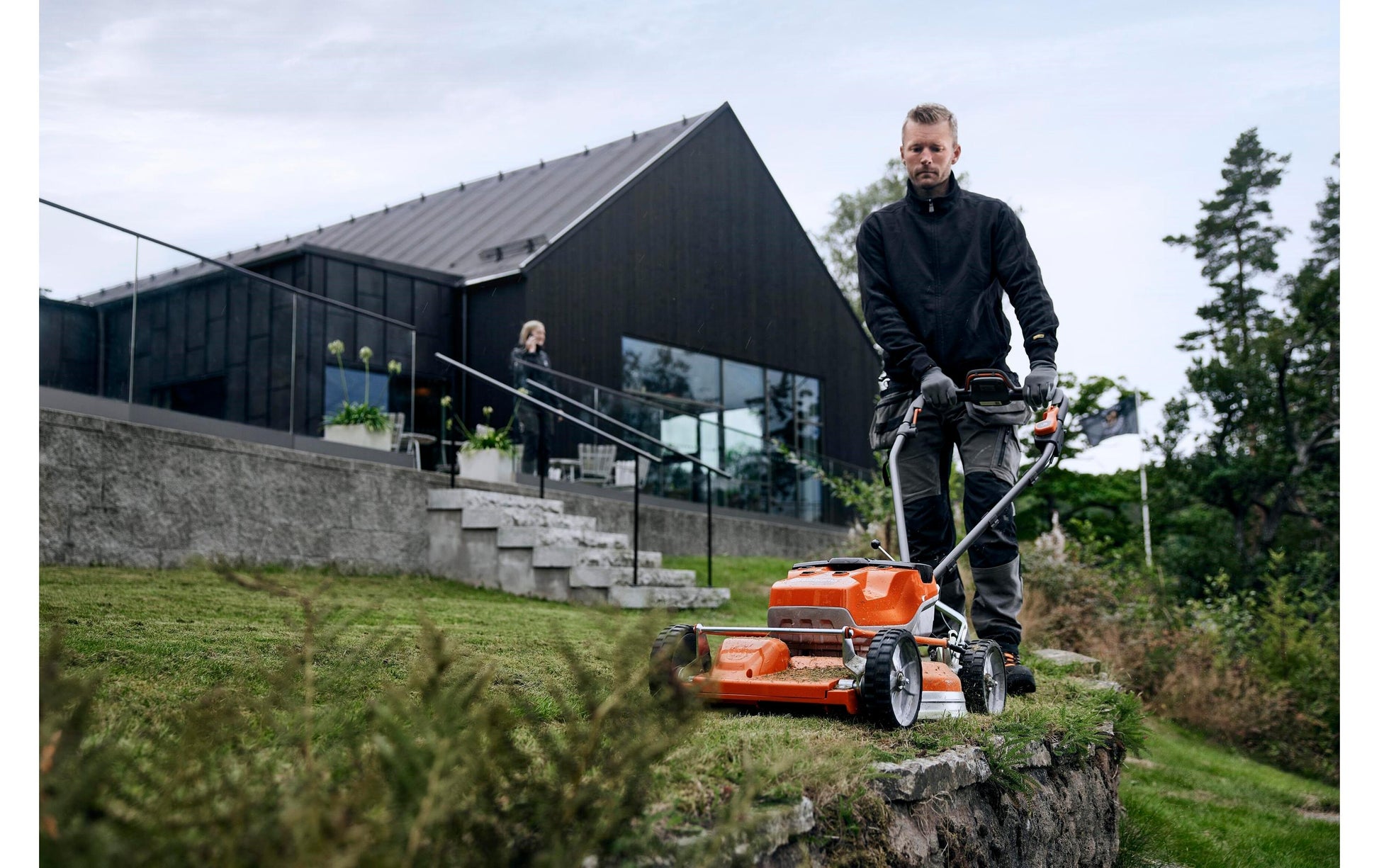 Husqvarna LB 553iV Akku-Rasenmäher, bürstenlos – 36 V – Ø 530 mm – bis 1000 m² – Solo