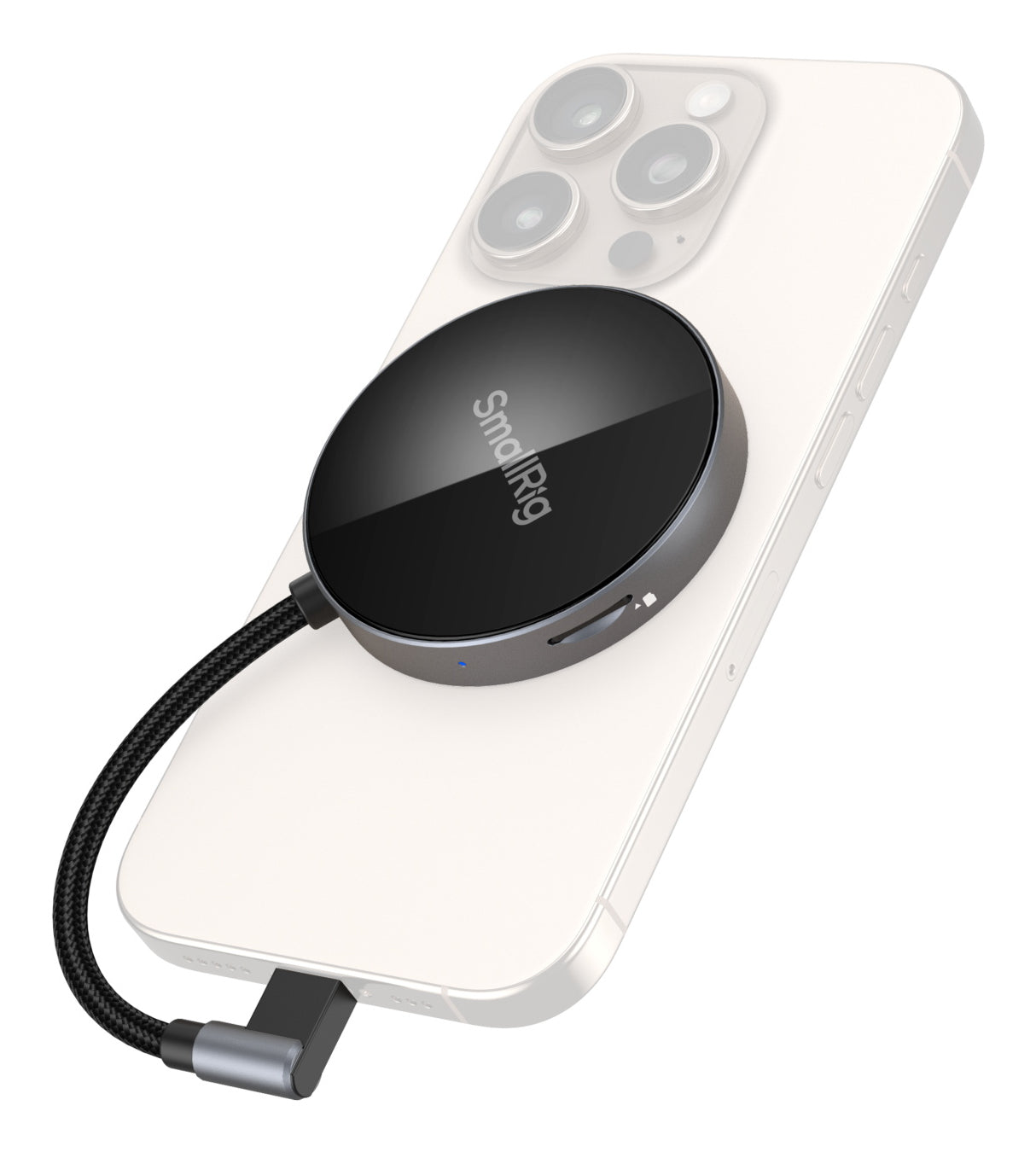 SmallRig USB-Kartenleser USB-C – SD/microSD, 2 Steckplätze – USB 3.2 Gen 1 (5 Gbit/s) – Aluminium, LED-Anzeige
