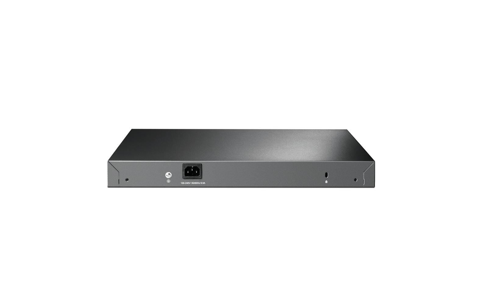 TP-Link SG3428MP – Managed L2+ Switch – 24× 1G, 4× SFP, PoE+, PoE-Budget 384 W, 19", 1U