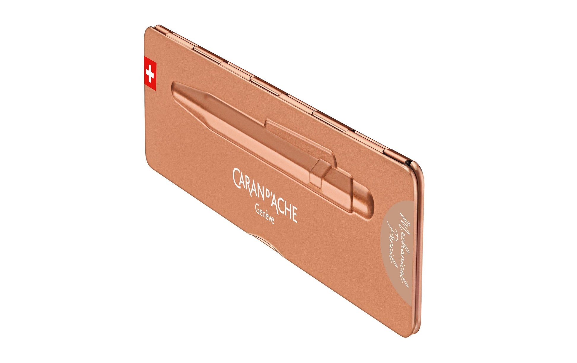Caran d-Ache 849 Premium Brut Rosé Druckbleistift – 0,7 mm – Aluminium – Roségold