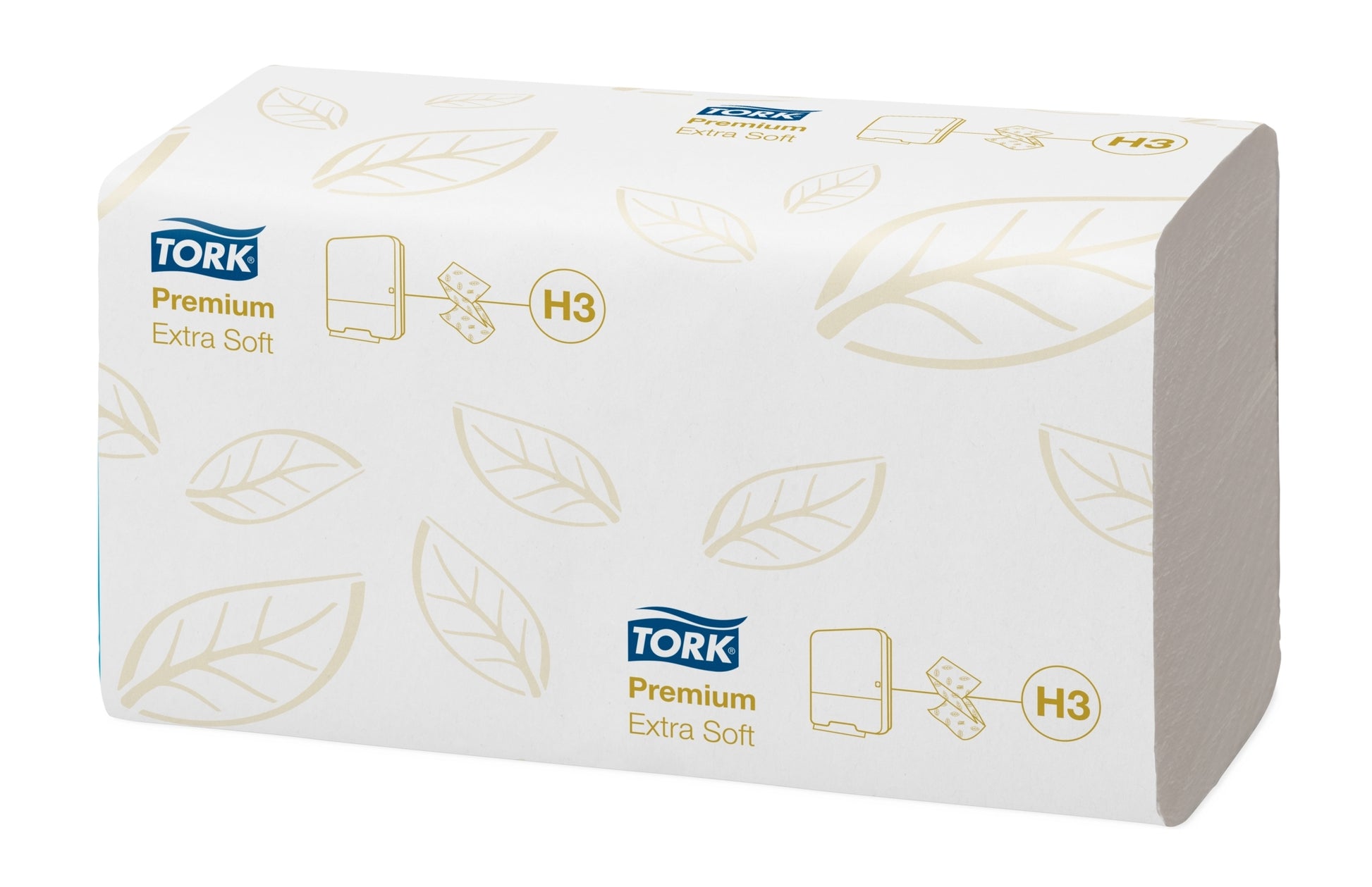 Tork Falthandtuch – Z-Falz, 2-lagig, Zellstoff, weiss, 226 × 230 mm, für Tork H3, 15×200 Stk.
