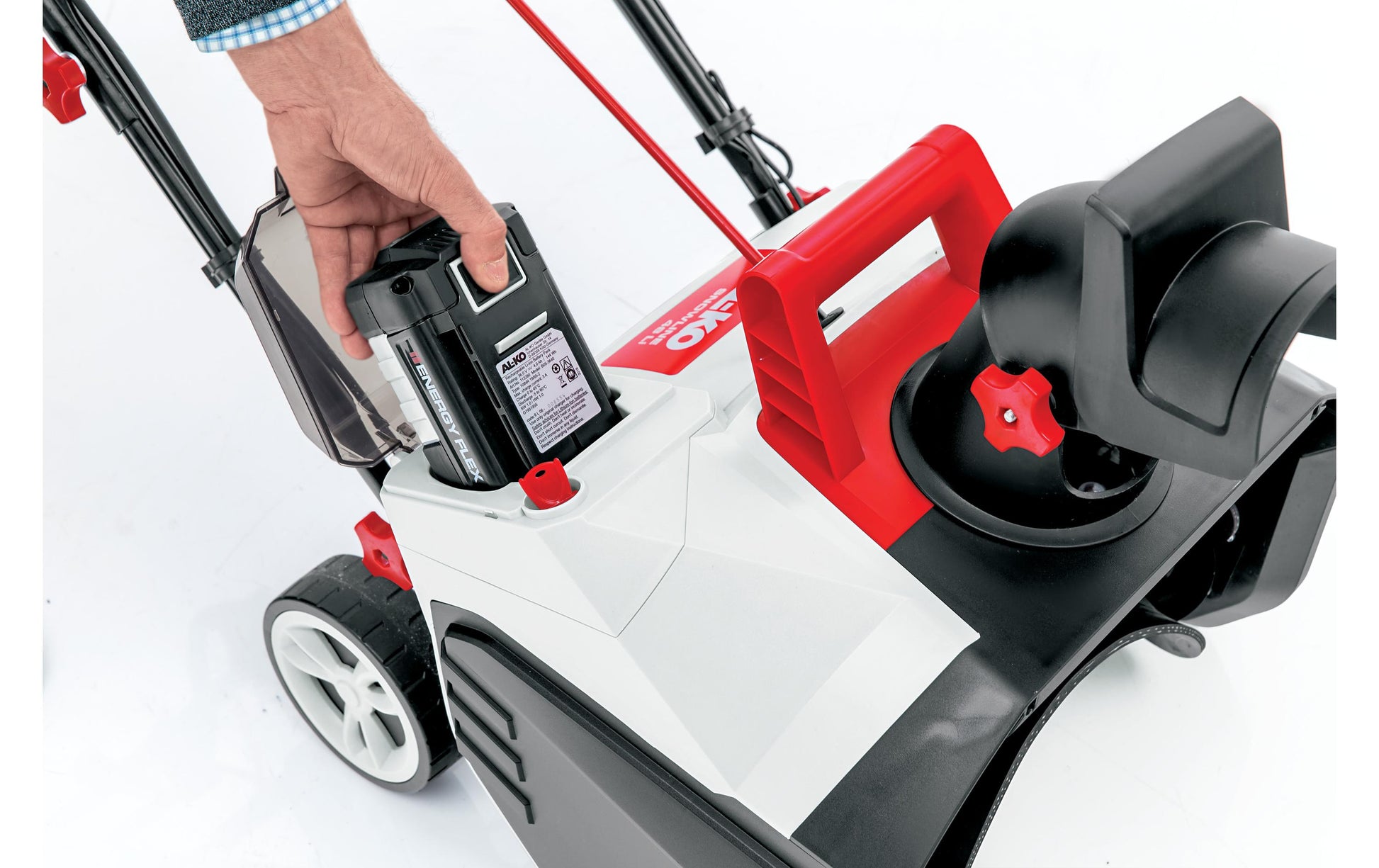 AL-KO ST4048 Akku-Schneefräse – 36 V – 48 cm Räumbreite – 8,0 Ah & Ladegerät