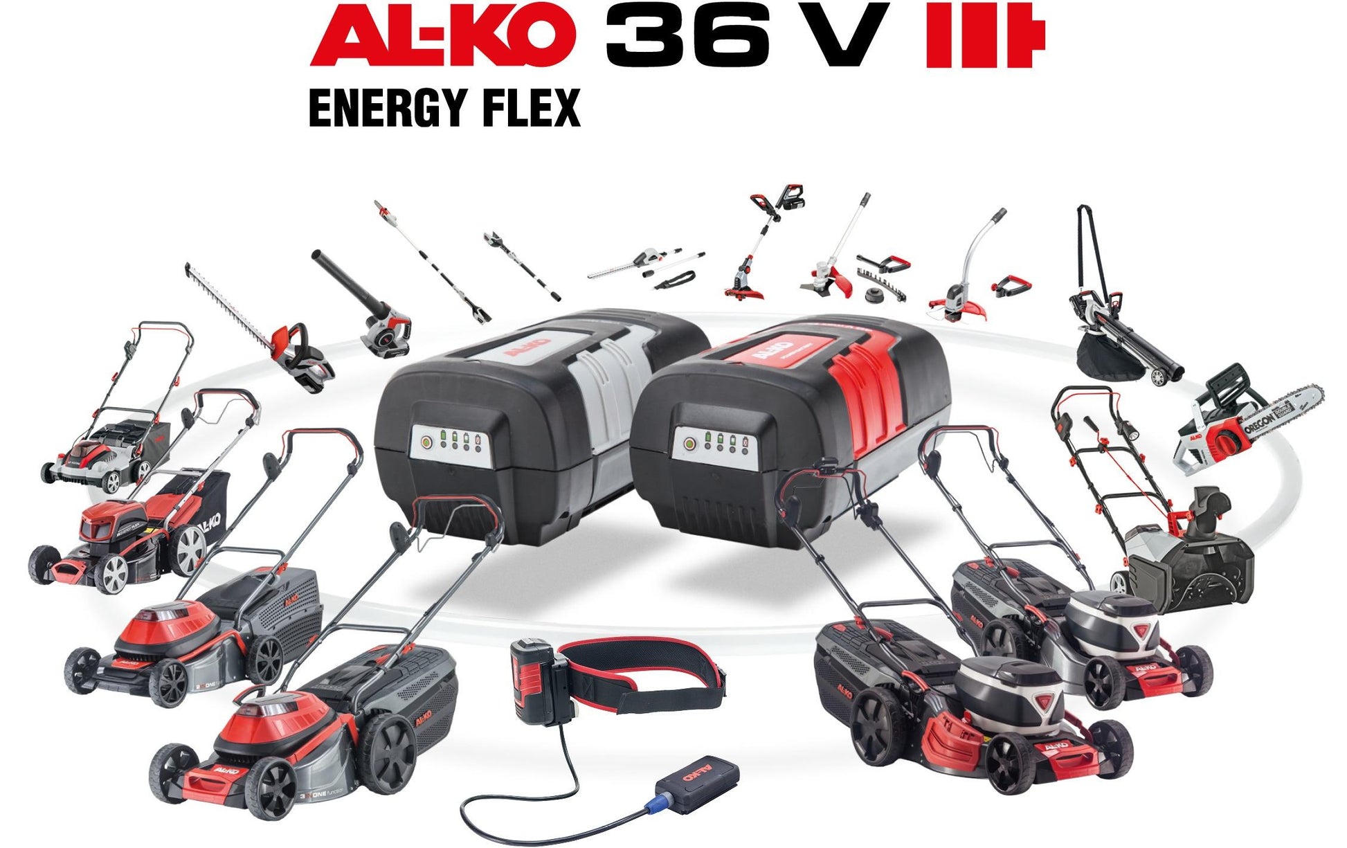AL-KO Rasentrimmer-Aufsatz 300 mm – 40 V Akku – für AL-KO MT 40
