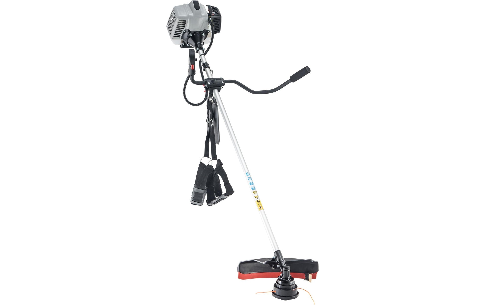 AL-KO BC 500 B Benzin-Motorsense – 1900 W – Schnittbreite 410 mm – Hubraum 50,8 cm³ – Fadendurchmesser 2,5 mm