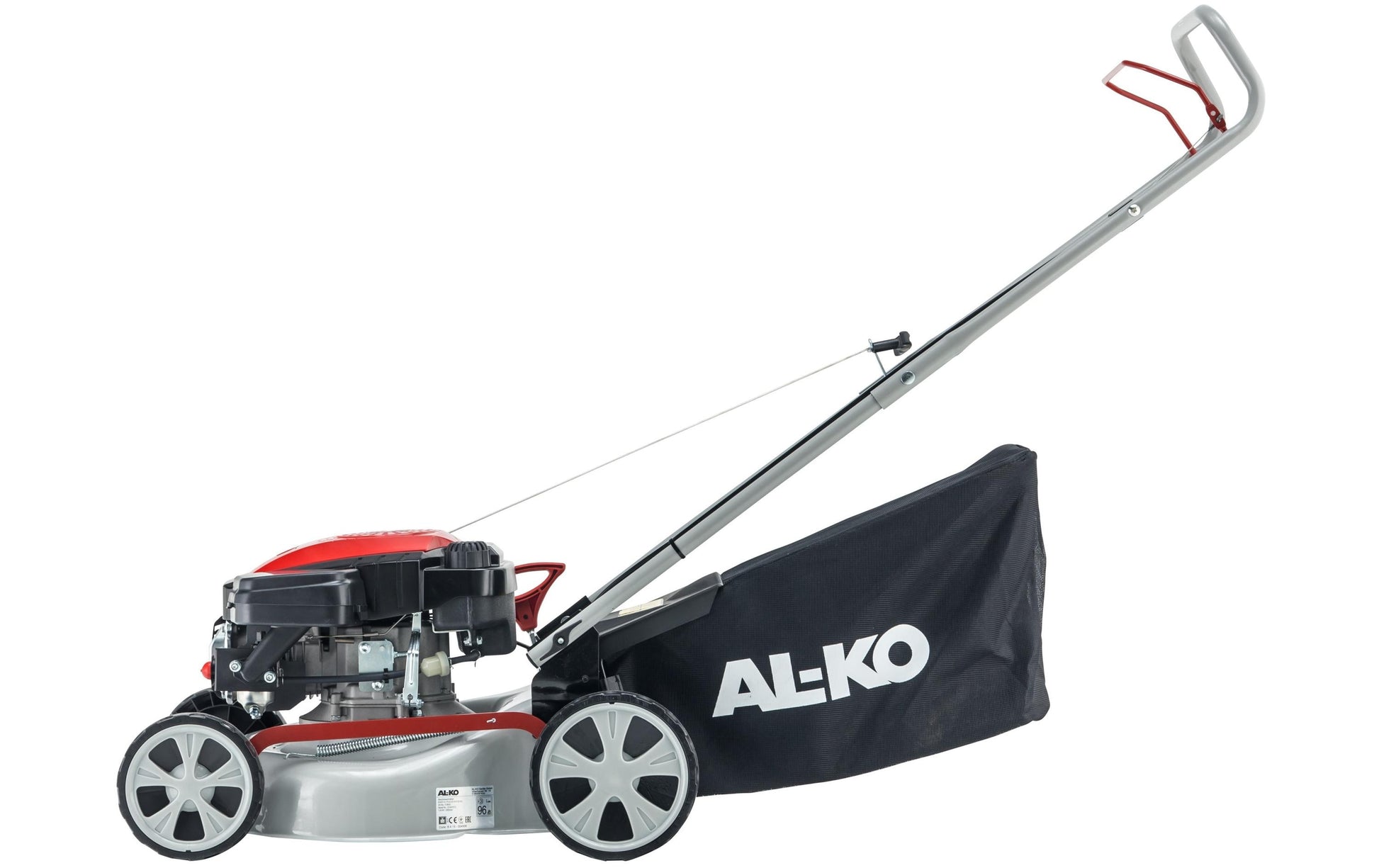 AL-KO Benzinrasenmäher Easy 4.20 P-S – Schnittbreite 42 cm, Hubraum 140 cm³, Grasfang 50 l, Gewicht 23,1 kg
