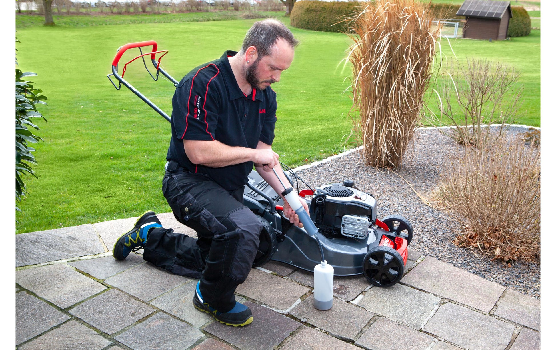 AL-KO Wartungskit Motor-Öl-Service-Set – Kunststoff – für AL-KO