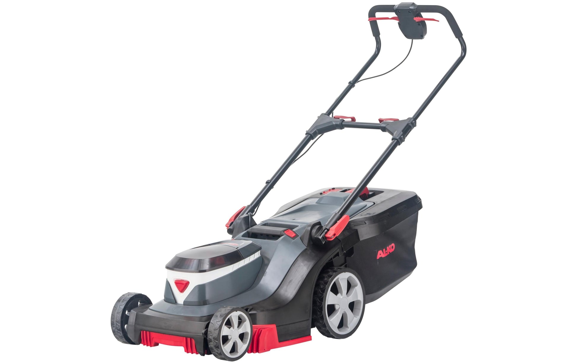 AL-KO Akku-Rasenmäher 382 Li Premium – 18 V, Schnittbreite 38 cm, Grasfangkorb 45 l, inkl. 2 × 5 Ah Akku