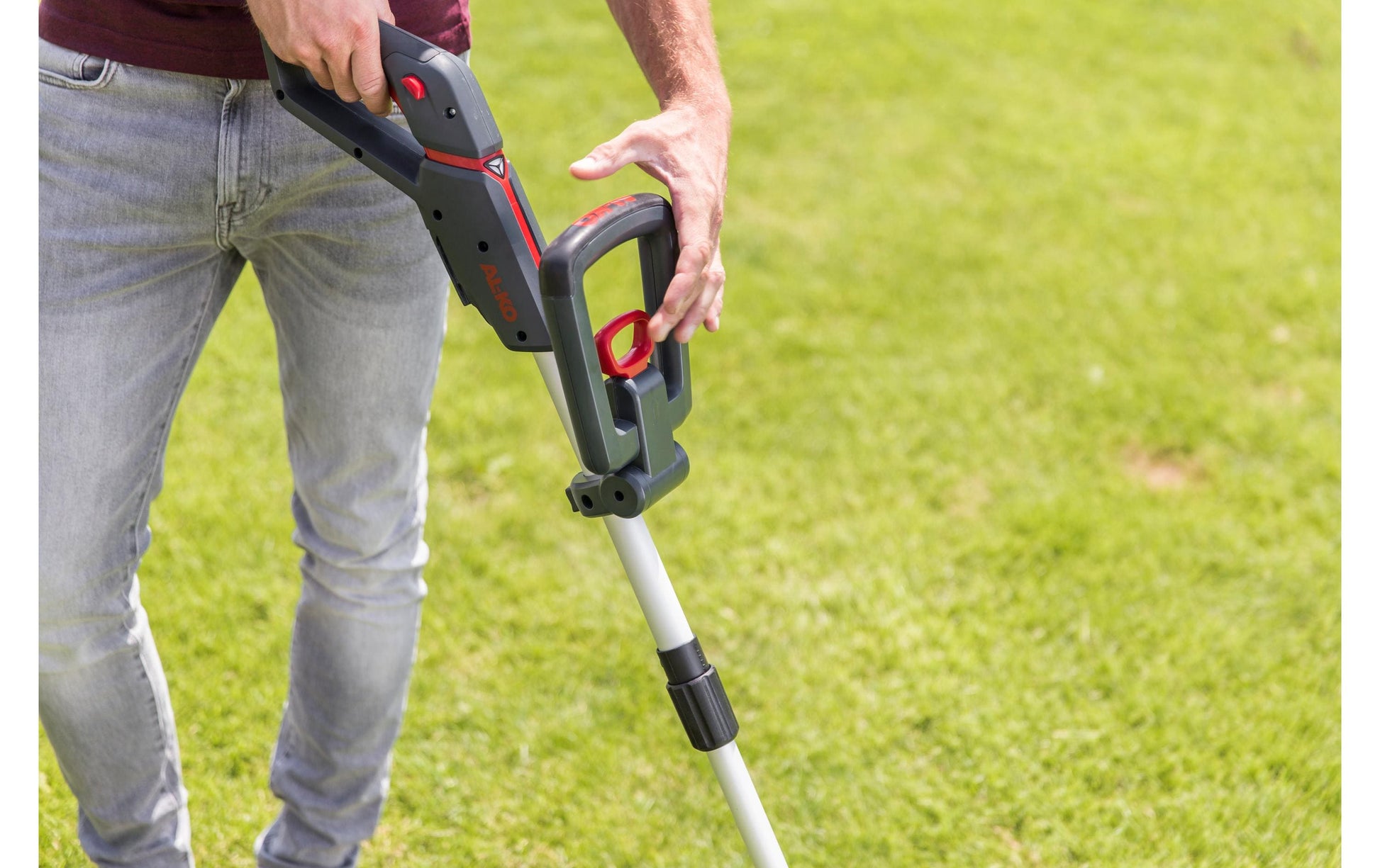 AL-KO GT 1825 Akku-Rasentrimmer – 18 V – Schnittbreite 250 mm, Nylonschnur – Solo – POWER FOR ALL
