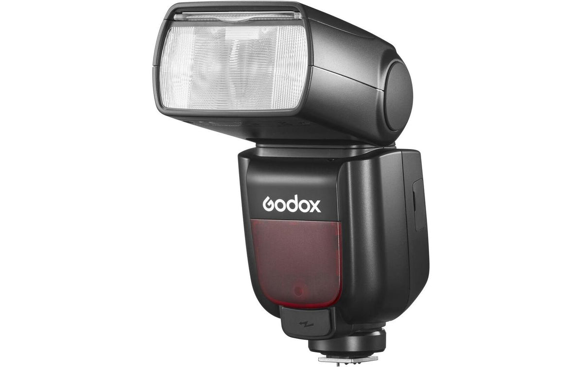 Godox TT685C II Blitzgerät – Leitzahl 60, 4× AA, Blitzfolgezeit 0,1 s – für Olympus, Panasonic – Schwarz