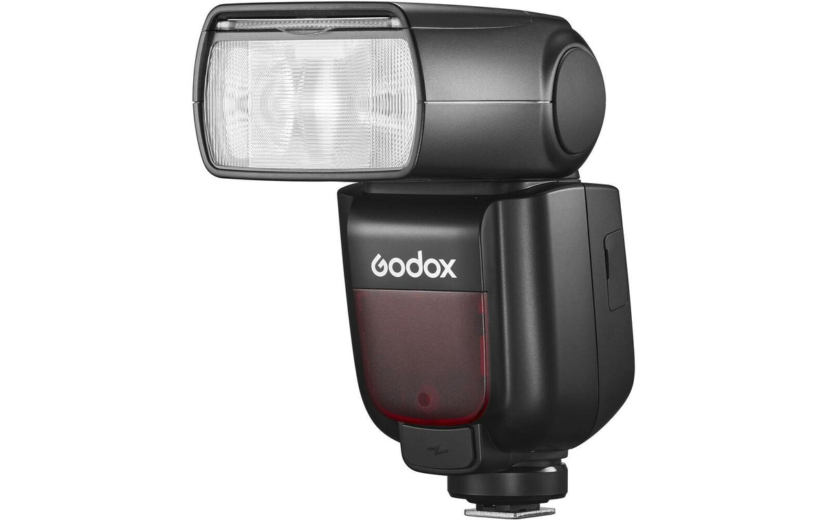 Godox TT685C II Blitzgerät – Leitzahl 60, 20–200 mm, 4× AA – für Canon – Schwarz