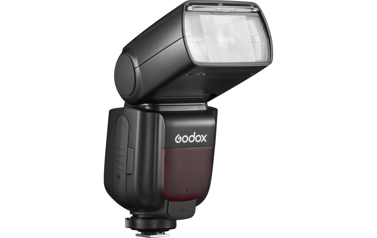 Godox TT685C II Blitzgerät – Leitzahl 60, 20–200 mm, 4× AA – für Canon – Schwarz
