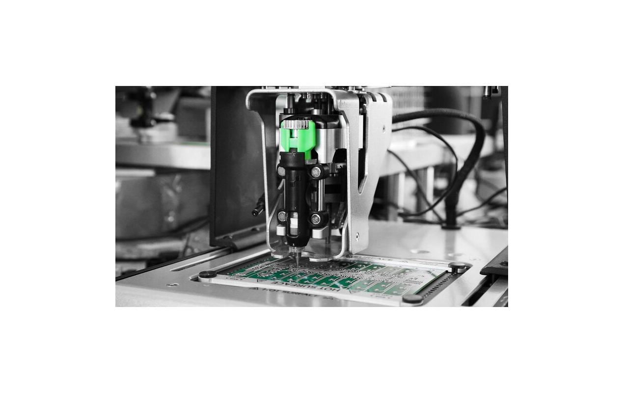 Voltera V-One PCB-Drucker – Gerber (GBR), für Windows 7+ & macOS 10.11+, Schwarz, 25,7 × 20,7 × 39 cm, 7 kg