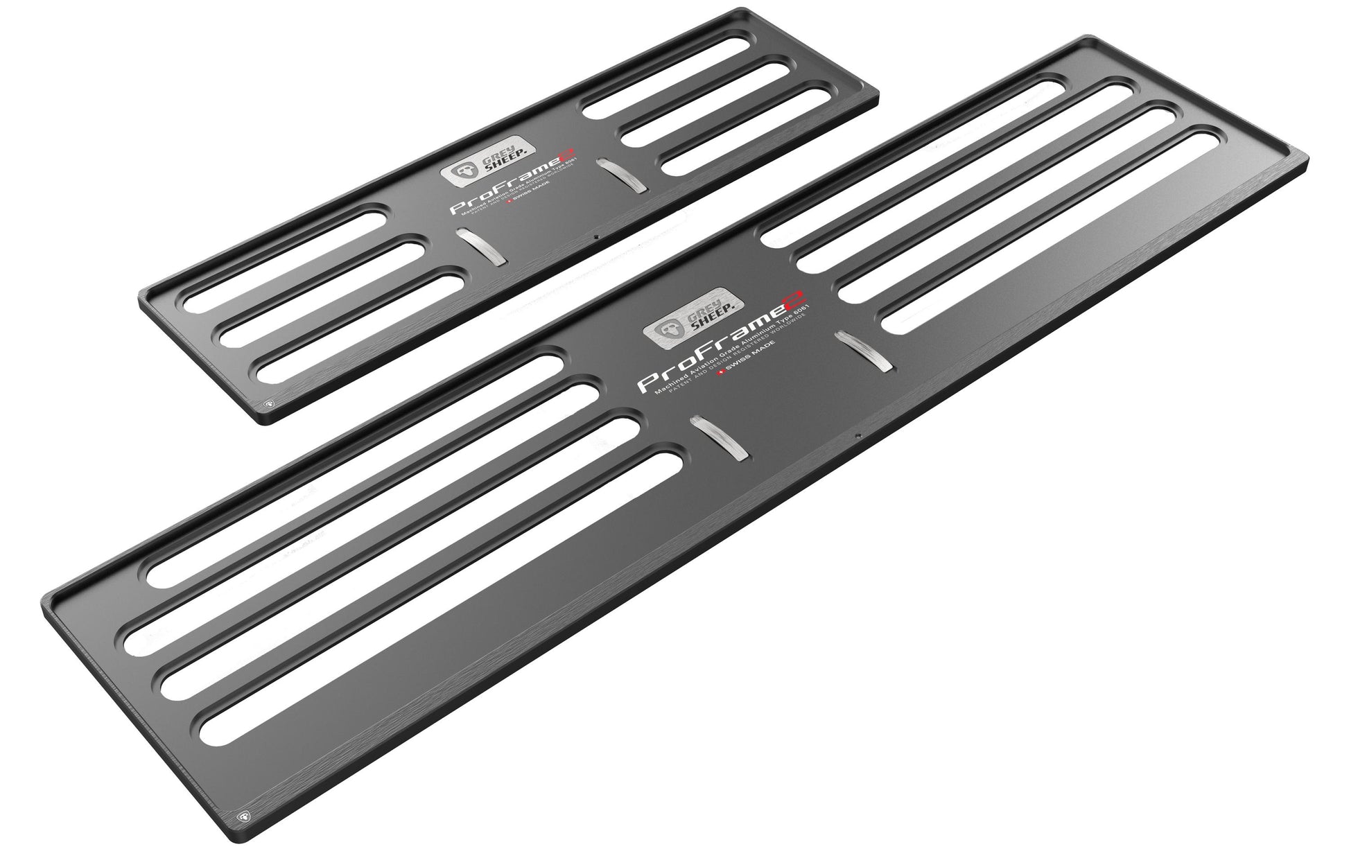 Grey sheep. Wechselrahmen ProFrame 2 – für 30×8 cm, 50×11 cm – Wechselsystem – Schwarz – Aluminium