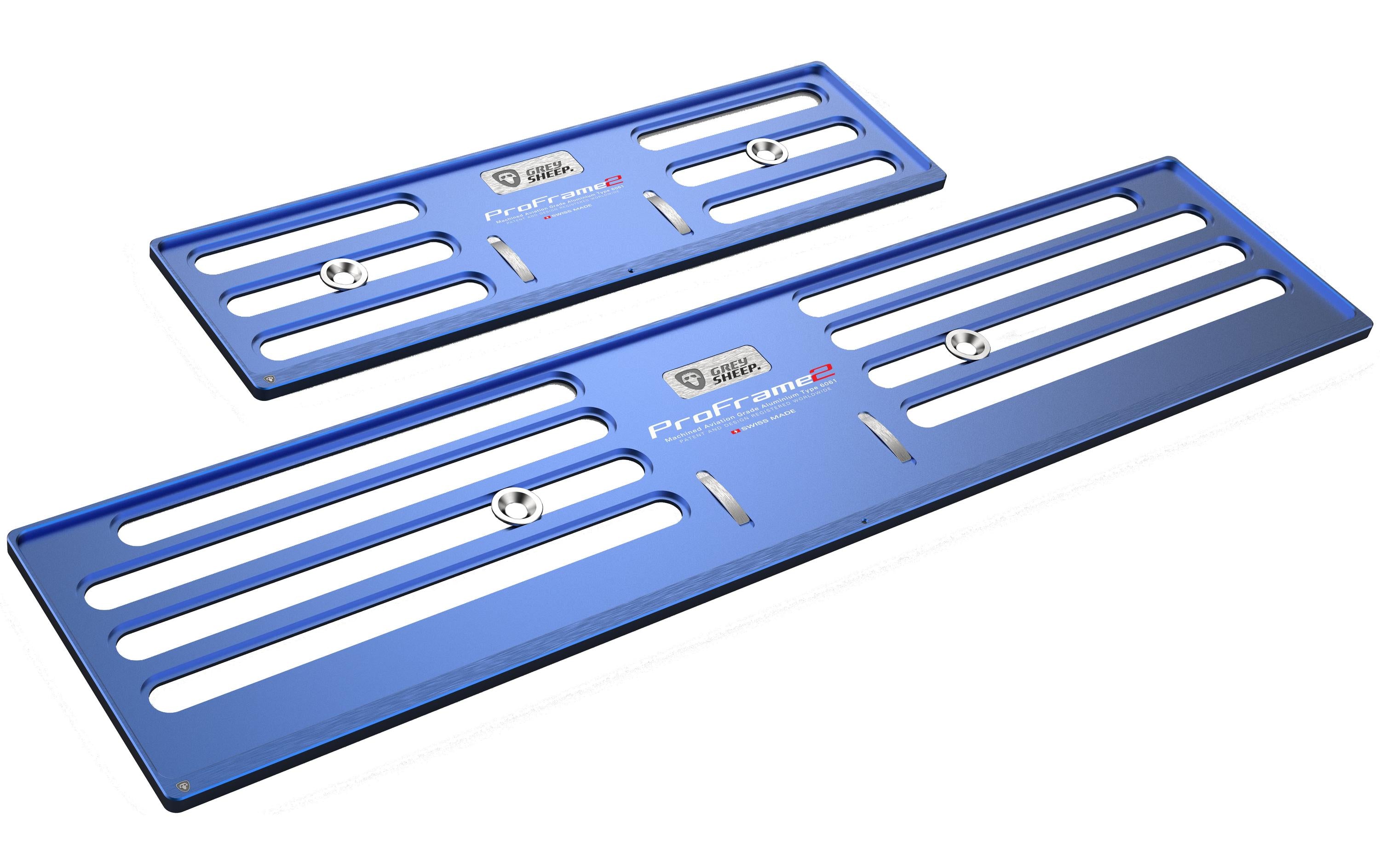 Grey sheep. Wechselrahmen ProFrame 2 – für 30×8 cm und 50×11 cm – Blau – Aluminium