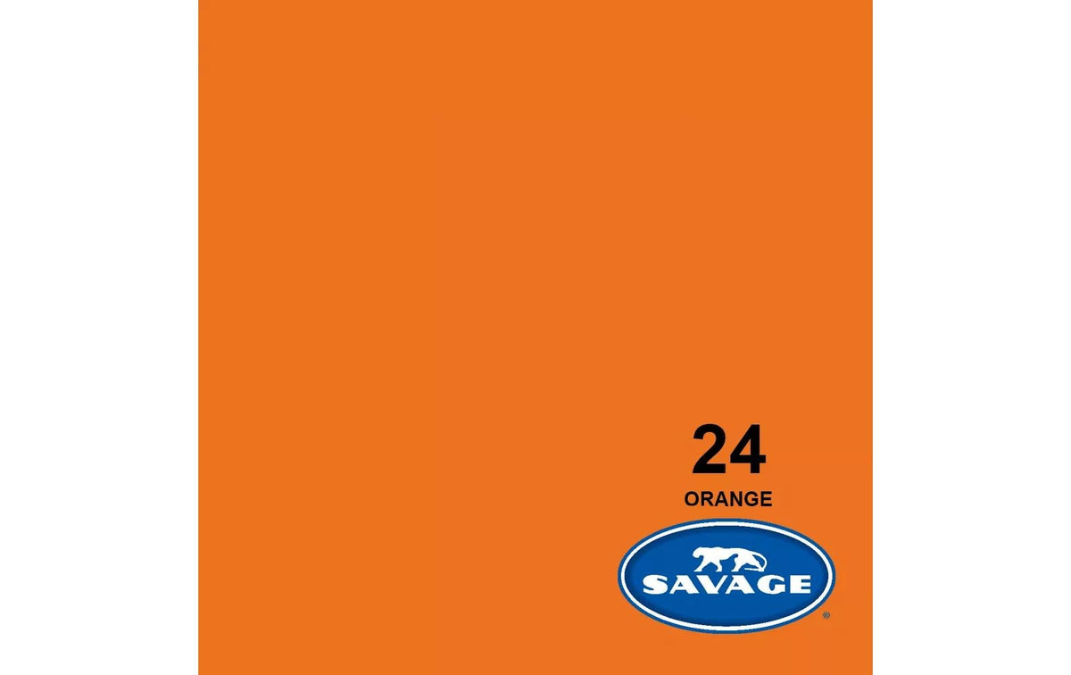 Savage Universal Hintergrundpapier – 2,72 × 11 m, 145 g/m² – Orange