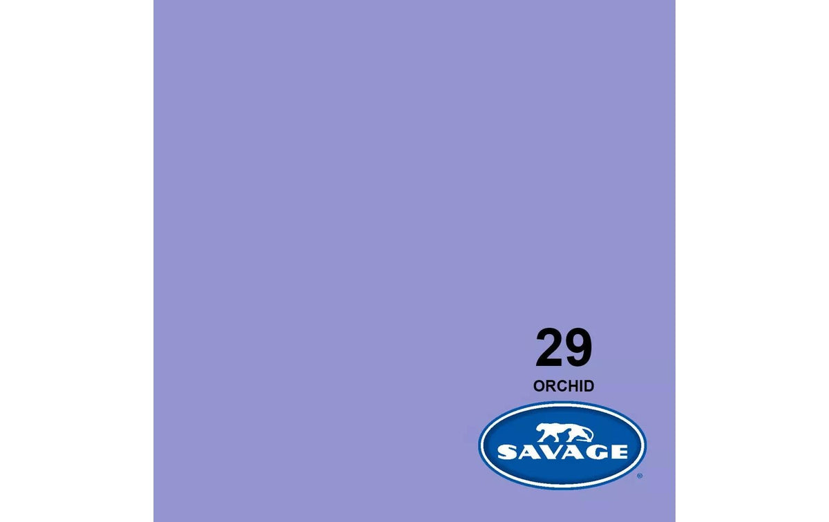 Savage Universal 29-12 Hintergrundpapier-Rolle – 2,72 × 11 m, Papier, 145 g/m² – Violett (Orchidee)