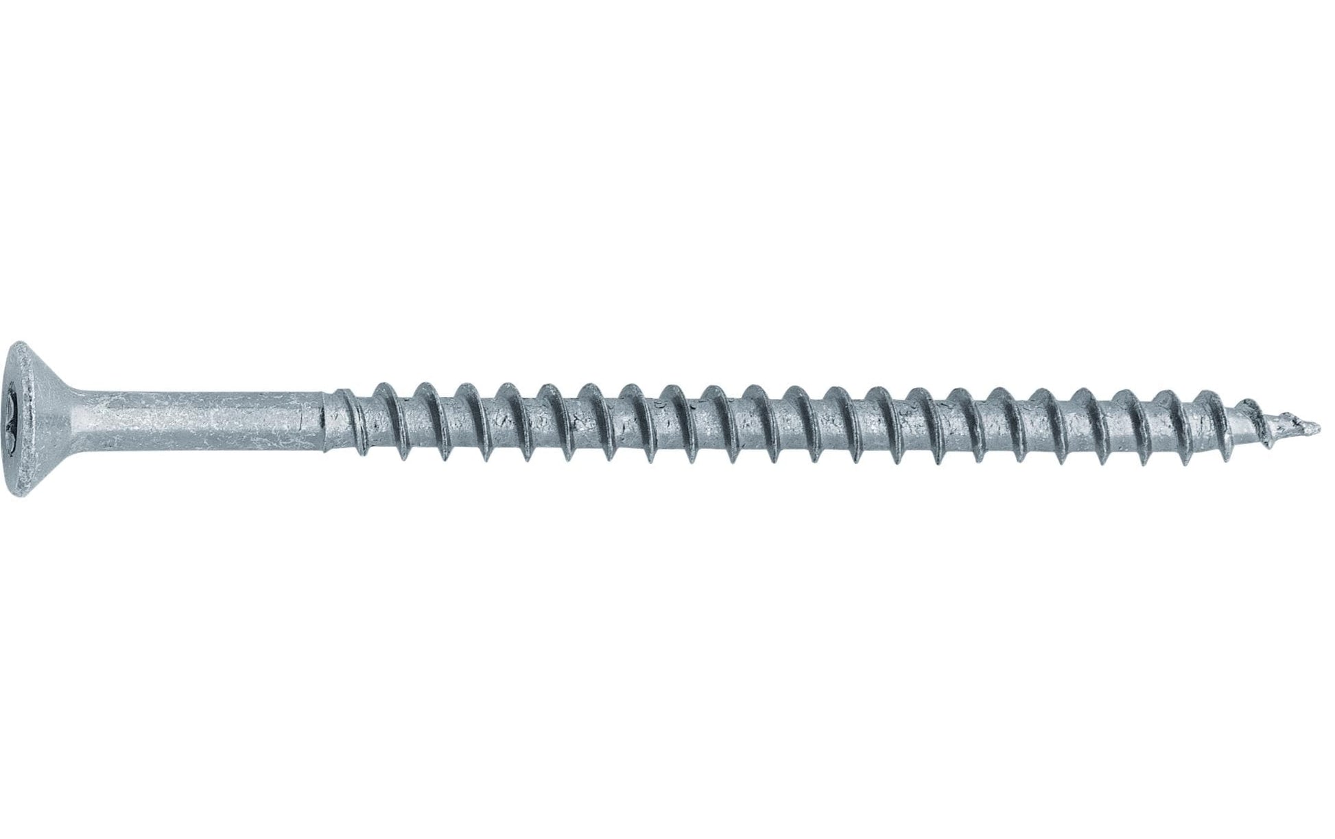 Ftm Krafter Spanplattenschrauben Teilgewinde – Ø 4 × 50 mm, Senkkopf Torx, Stahl, blau verzinkt, 12 Stk.