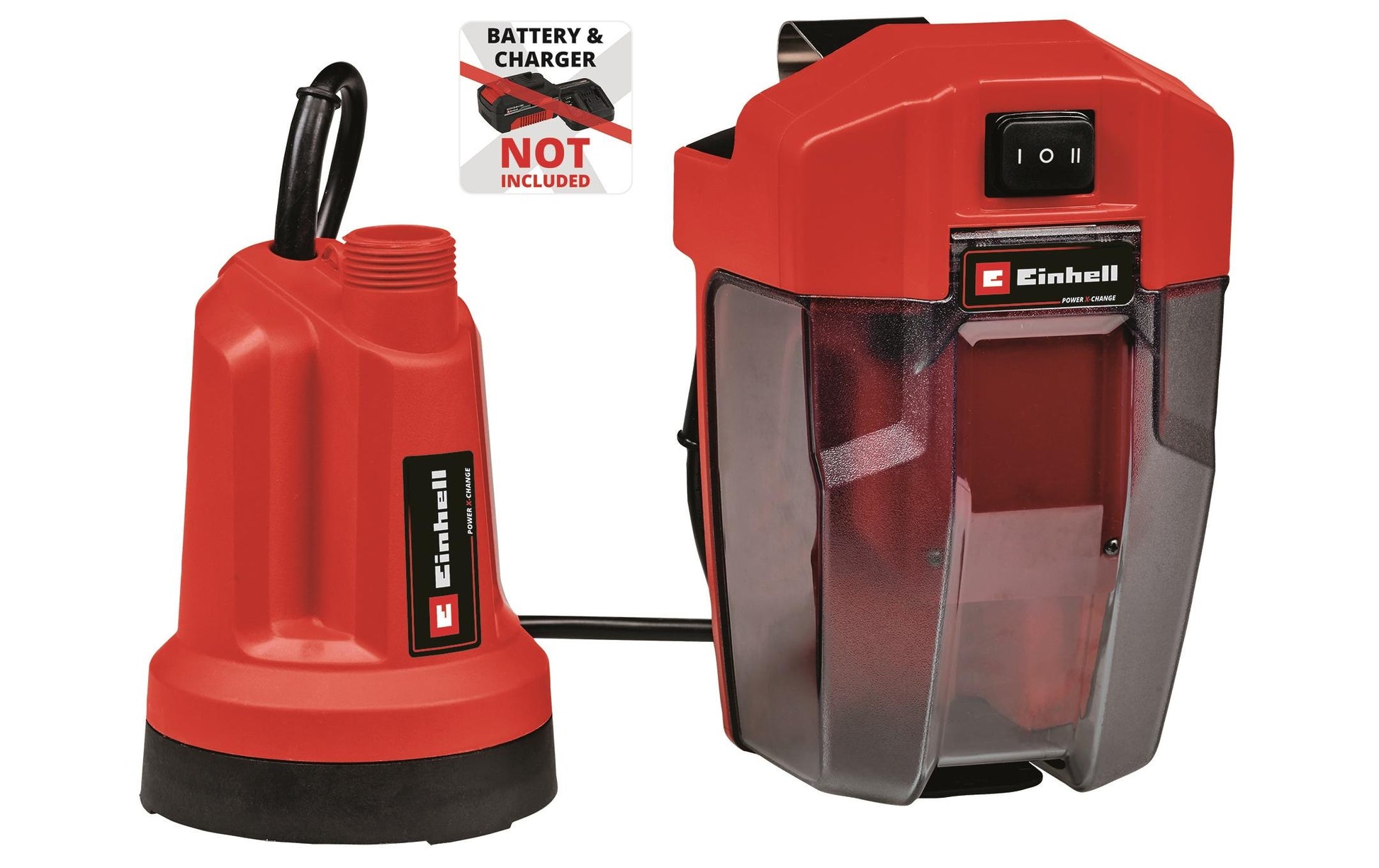 Einhell GE-SP LL Li Klarwasserpumpe – 4500 l/h, 8 m, Power X-Change, ohne Akku und Ladegerät