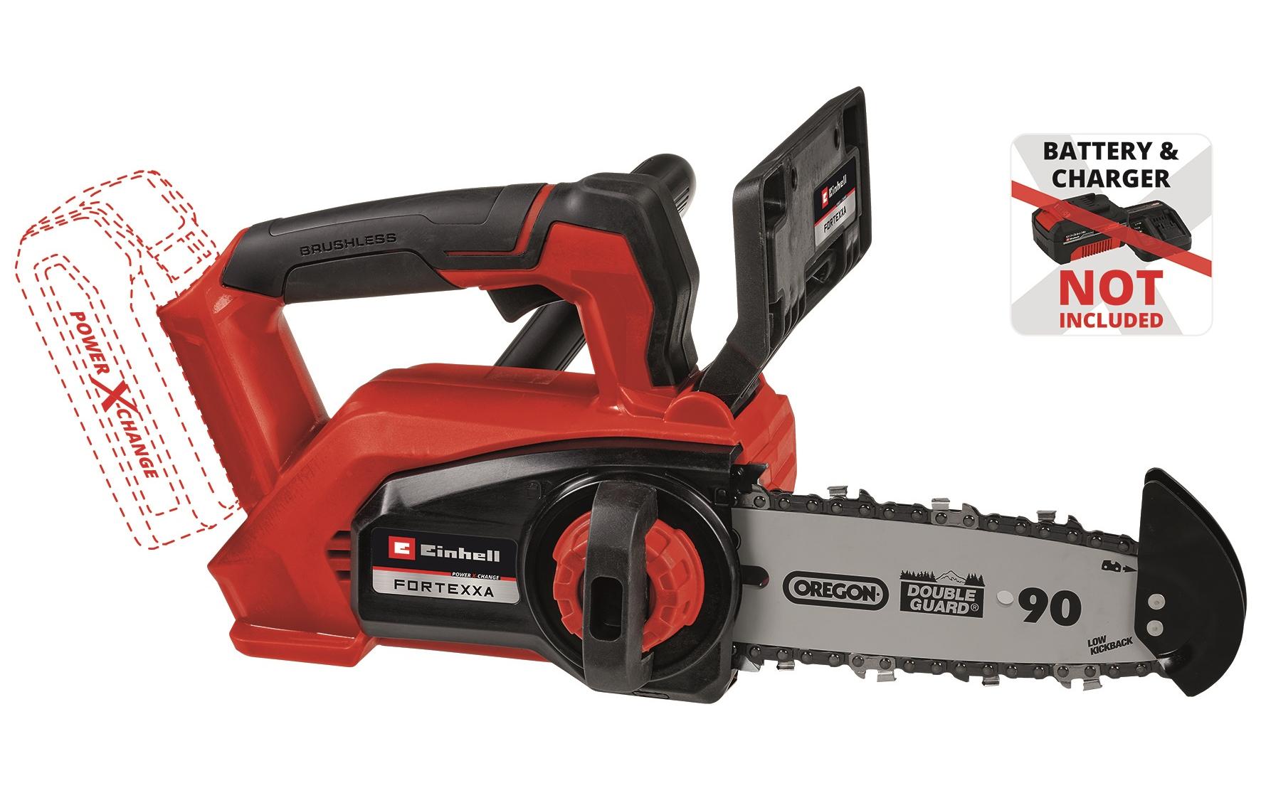 Einhell professional Einhell FORTEXXA 18/20 TH Akku-Kettensäge – Schwertlänge 200 mm – Solo – Power X-Change